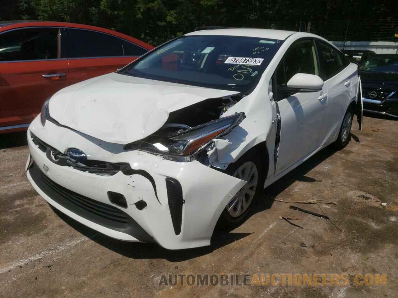 JTDKAMFU2N3189117 TOYOTA PRIUS NIGH 2022