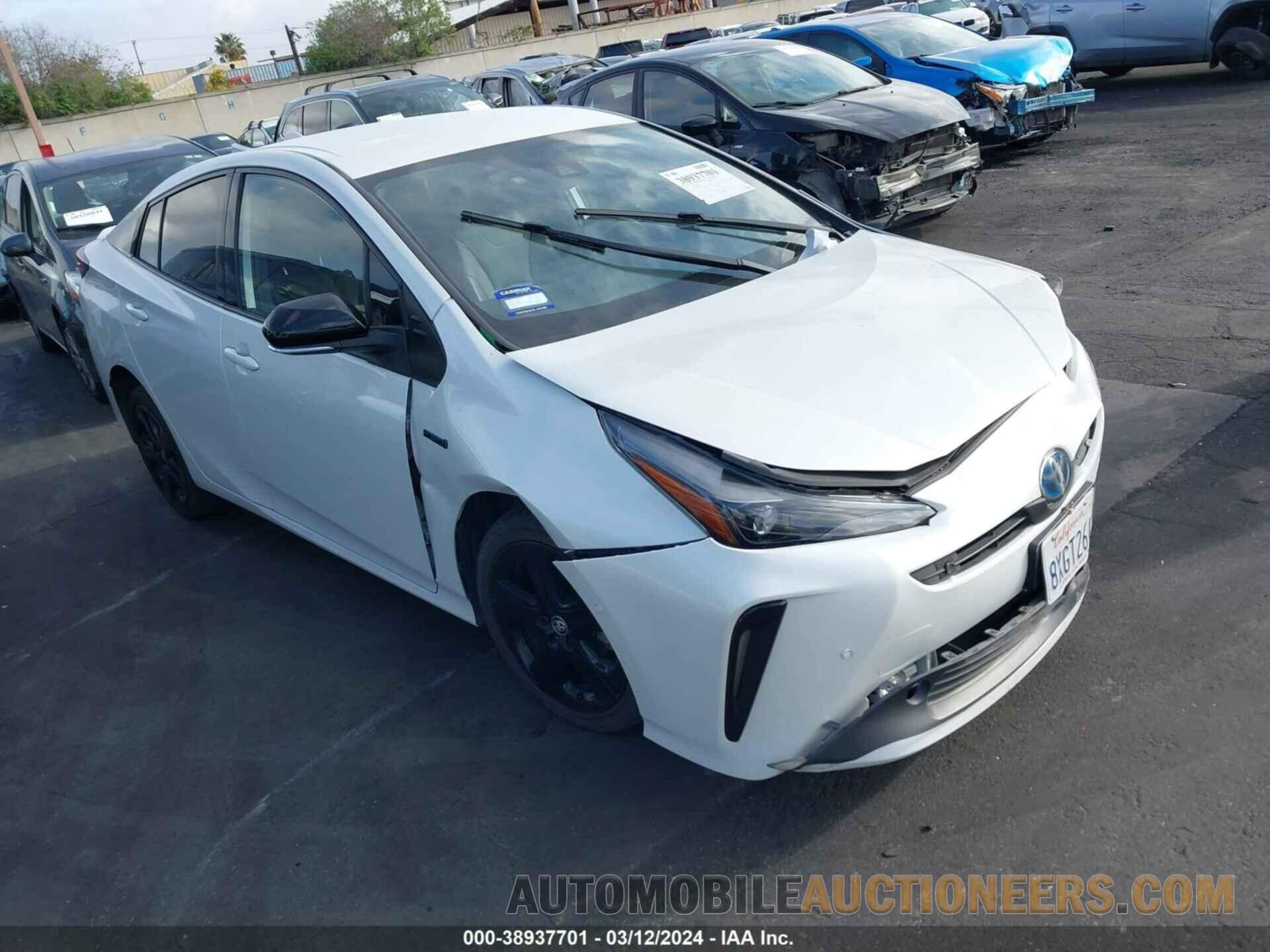 JTDKAMFU3M3127272 TOYOTA PRIUS 2021