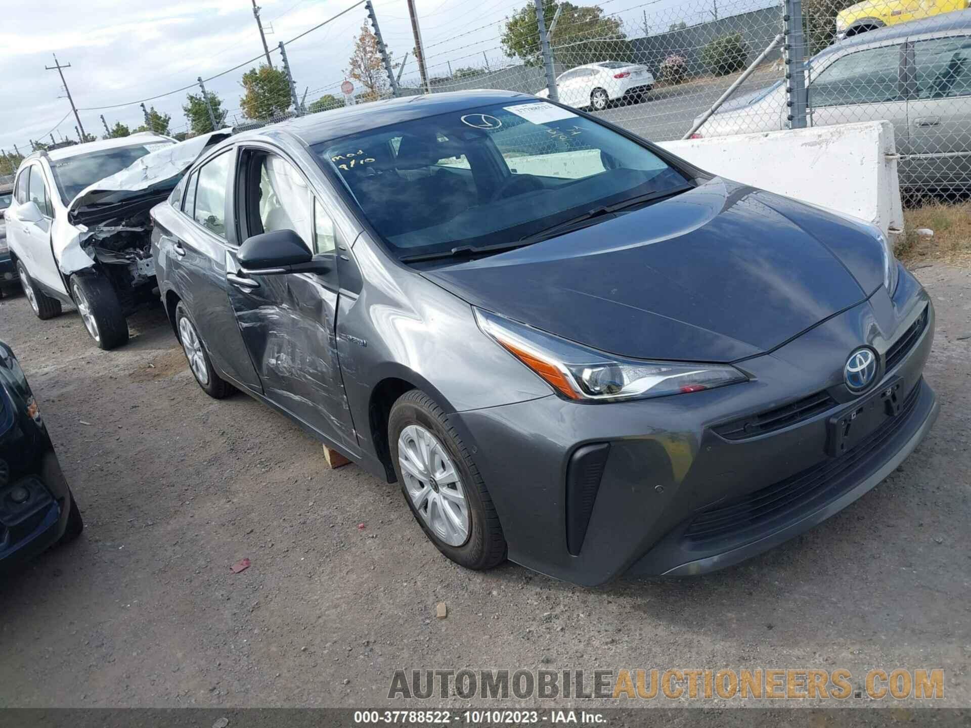 JTDKAMFU3M3129412 TOYOTA PRIUS 2021