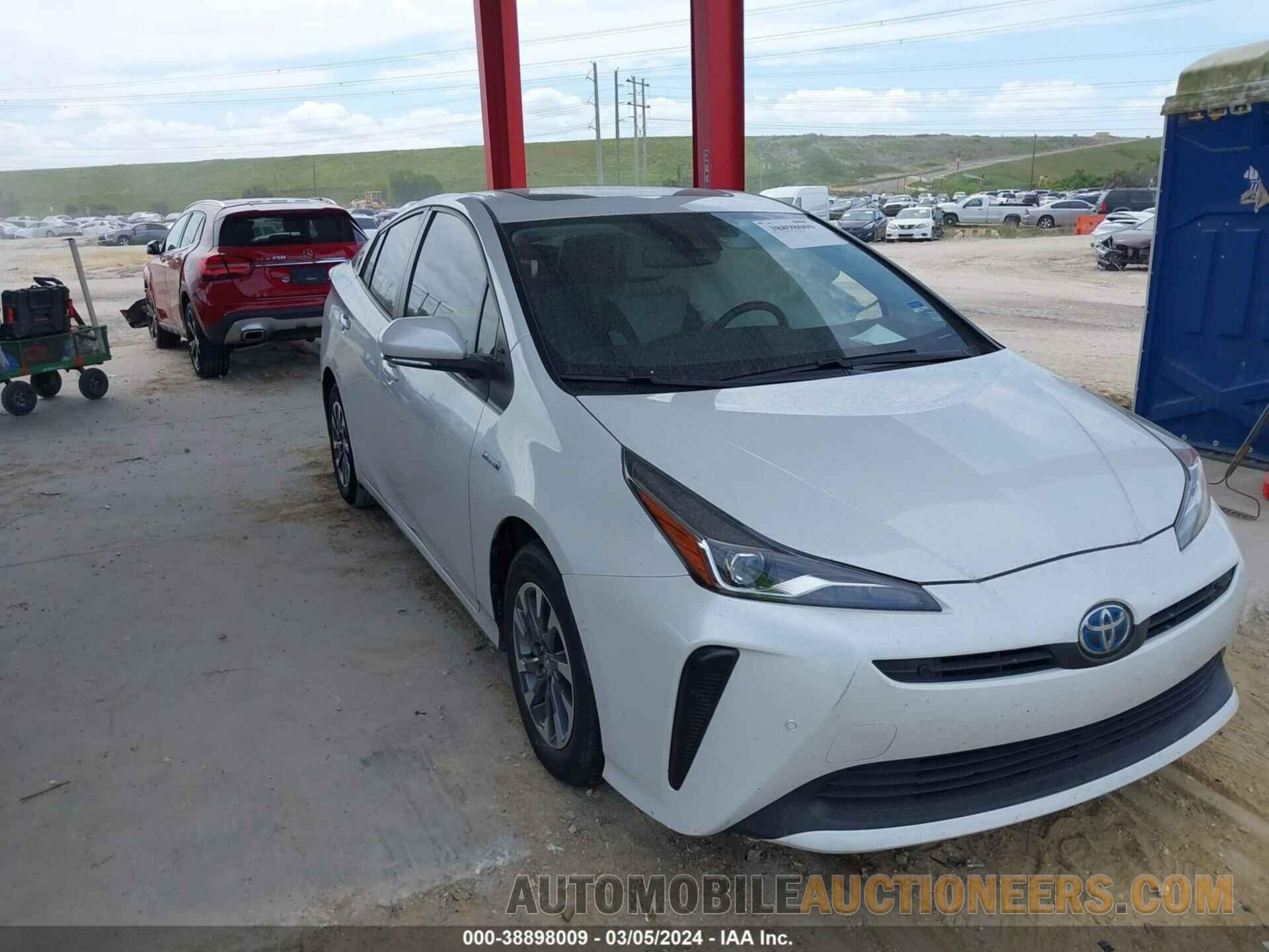 JTDKAMFU3M3130639 TOYOTA PRIUS 2021