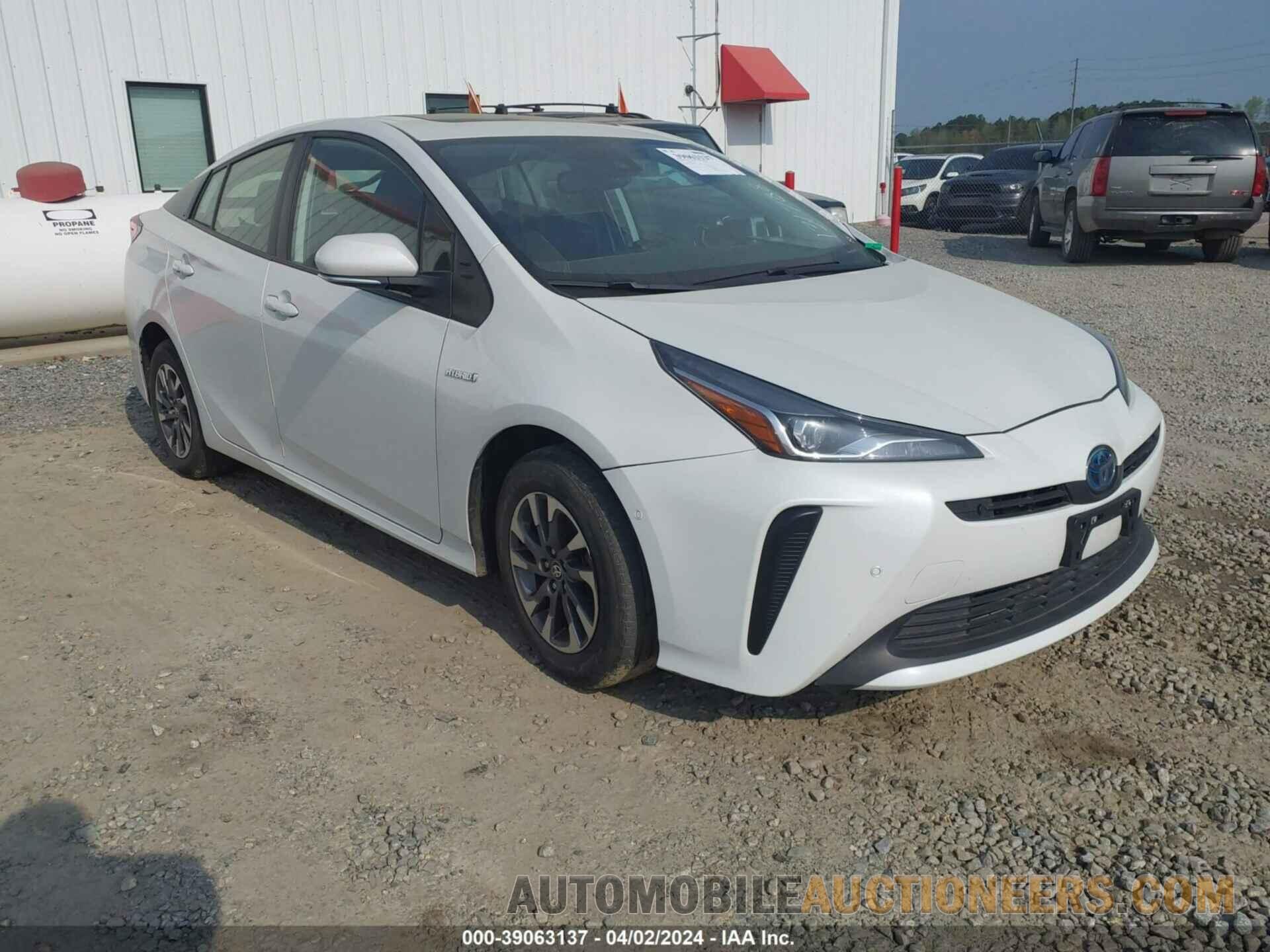 JTDKAMFU3M3131788 TOYOTA PRIUS 2021