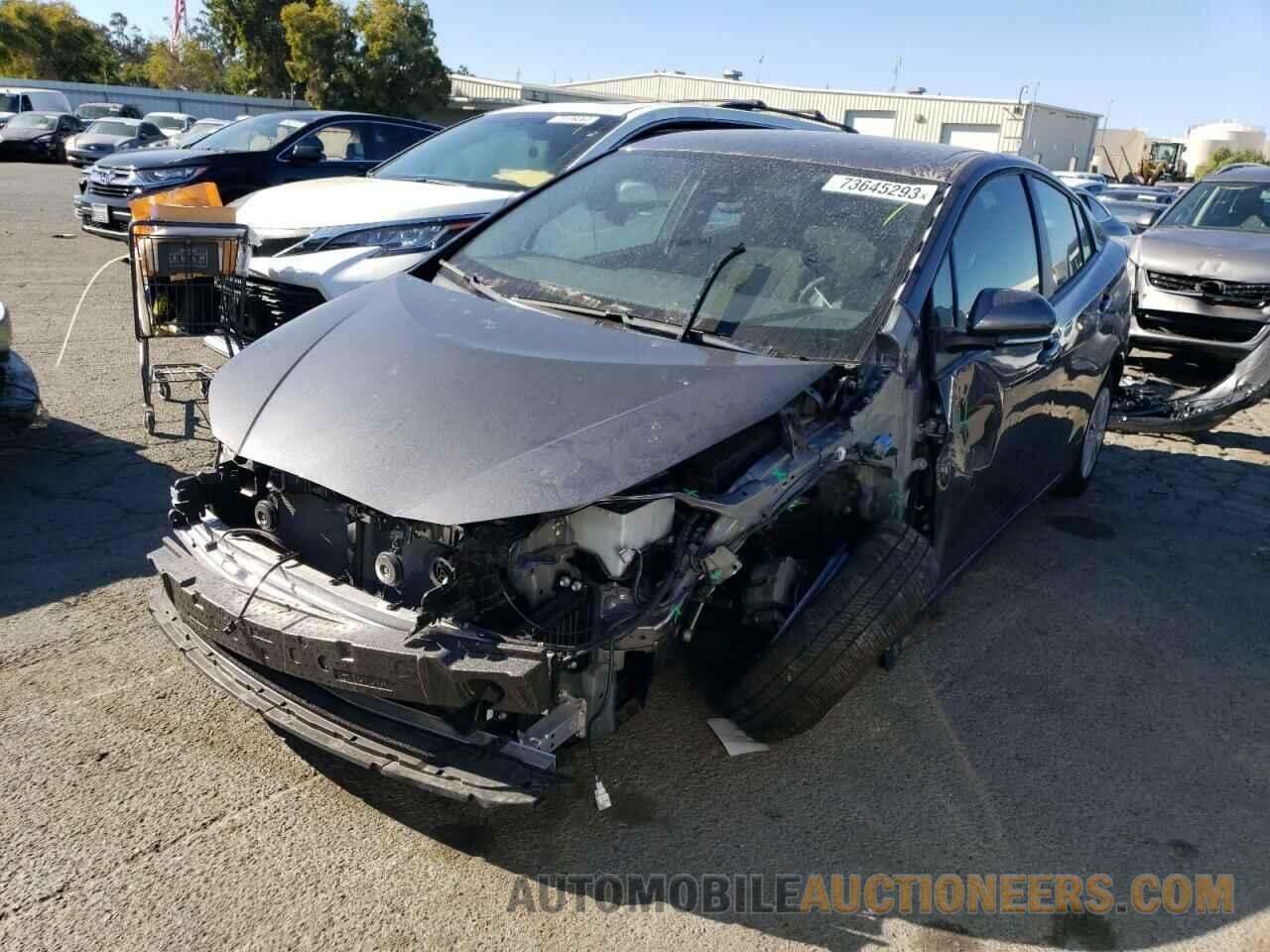 JTDKAMFU3M3134271 TOYOTA PRIUS 2021