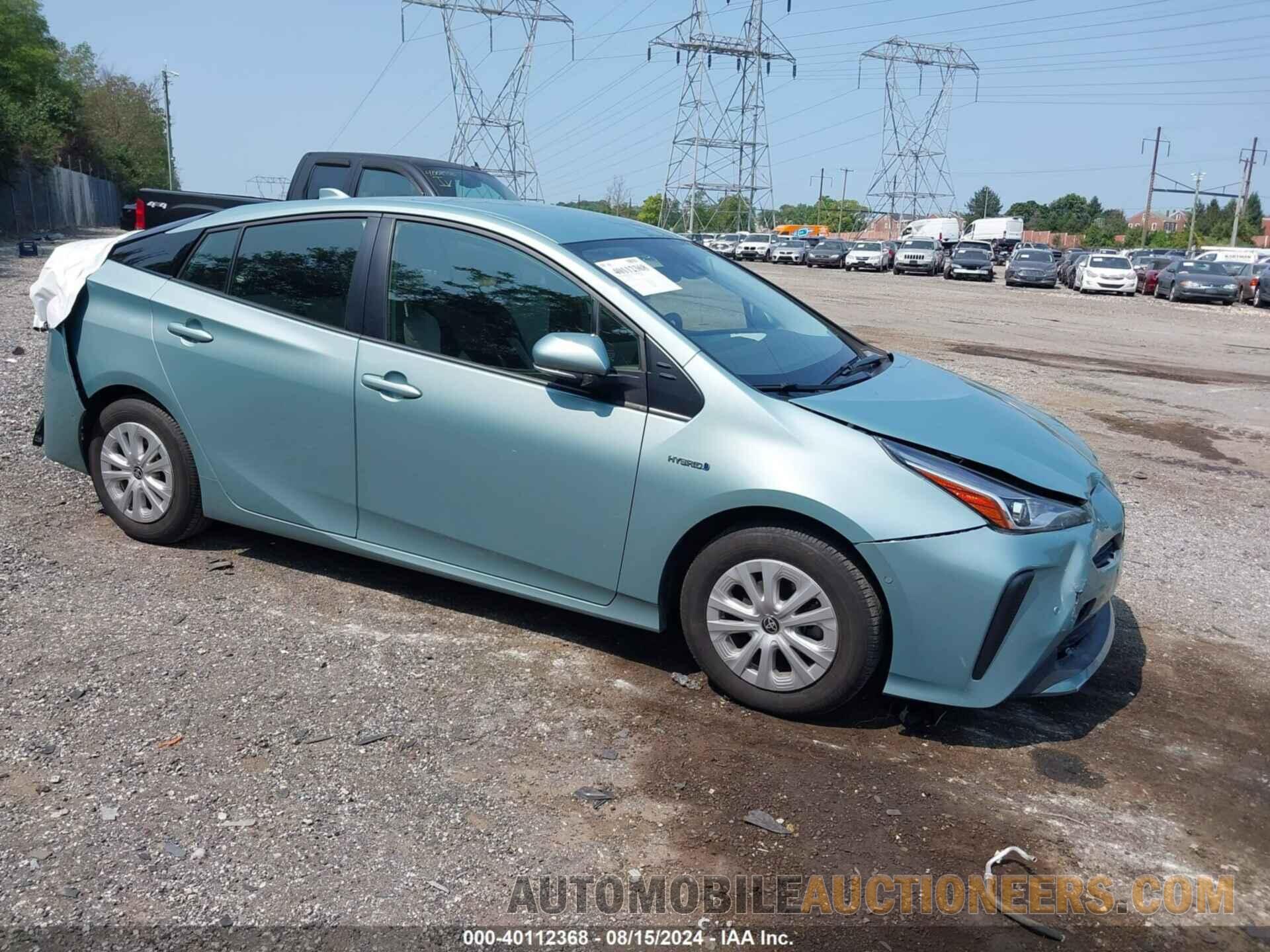 JTDKAMFU3M3136117 TOYOTA PRIUS 2021