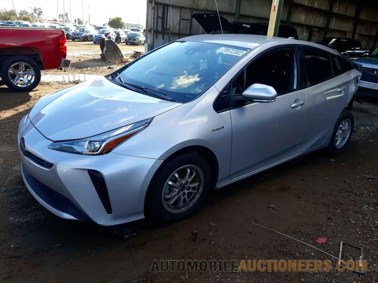 JTDKAMFU3M3143200 TOYOTA PRIUS 2021