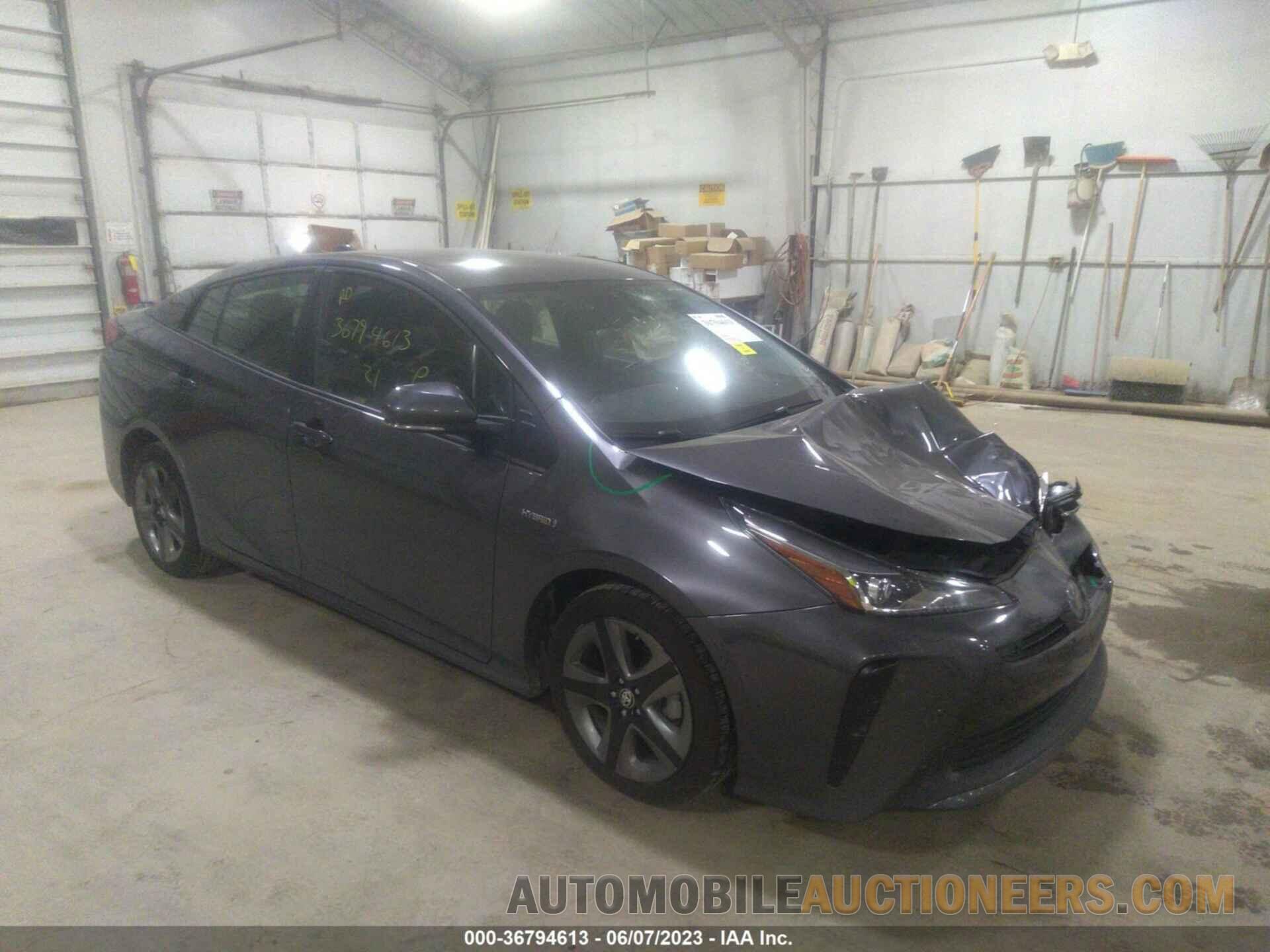 JTDKAMFU3M3145593 TOYOTA PRIUS 2021