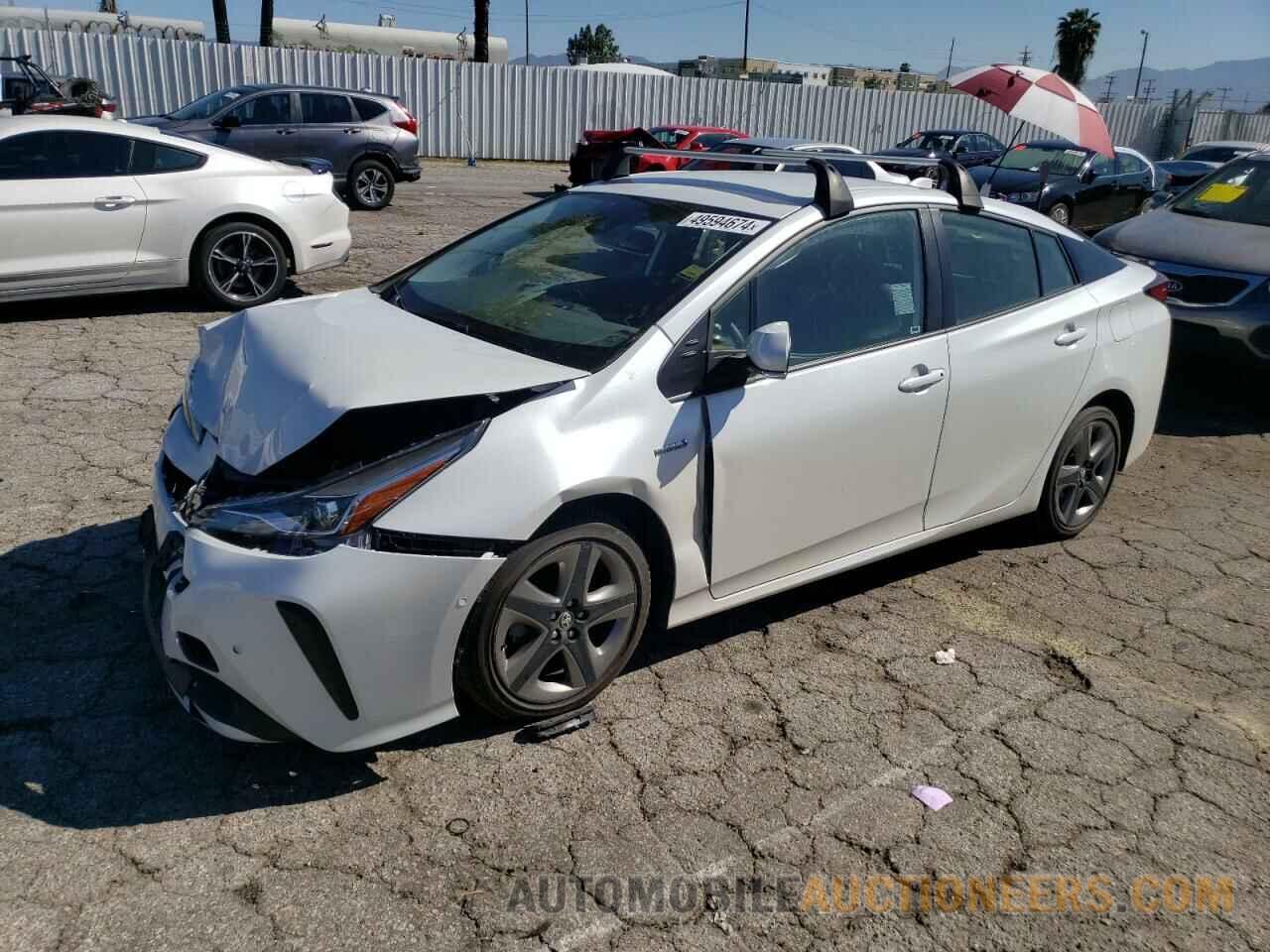 JTDKAMFU3M3147862 TOYOTA PRIUS 2021