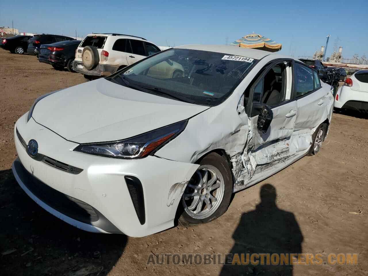 JTDKAMFU3N3156062 TOYOTA PRIUS NIGH 2022