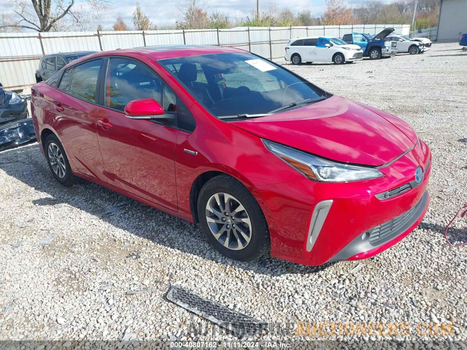 JTDKAMFU3N3158927 TOYOTA PRIUS 2022