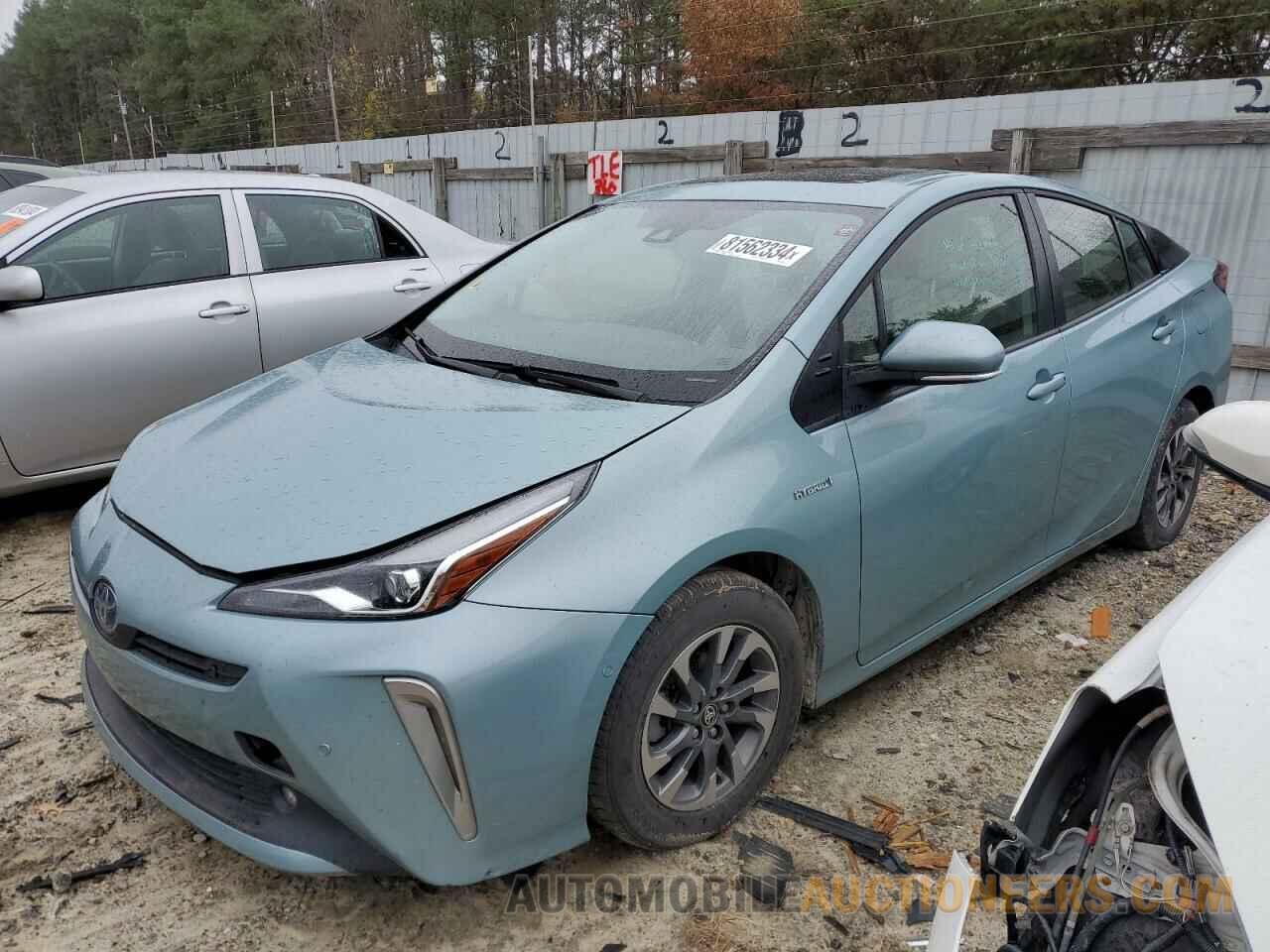 JTDKAMFU3N3162802 TOYOTA PRIUS NIGH 2022