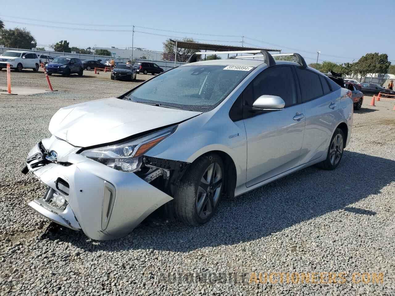 JTDKAMFU3N3164064 TOYOTA PRIUS NIGH 2022