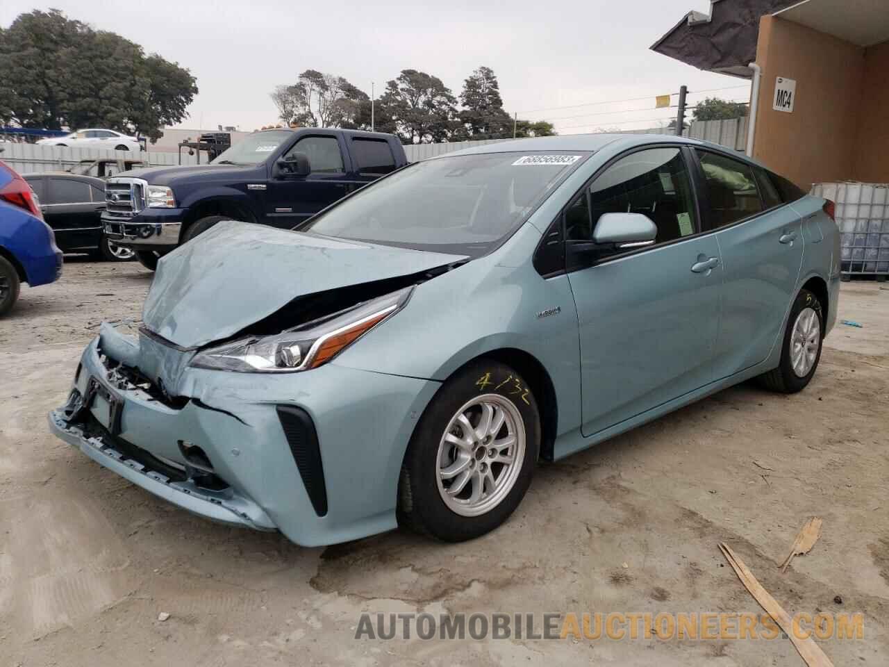 JTDKAMFU3N3166364 TOYOTA PRIUS NIGH 2022