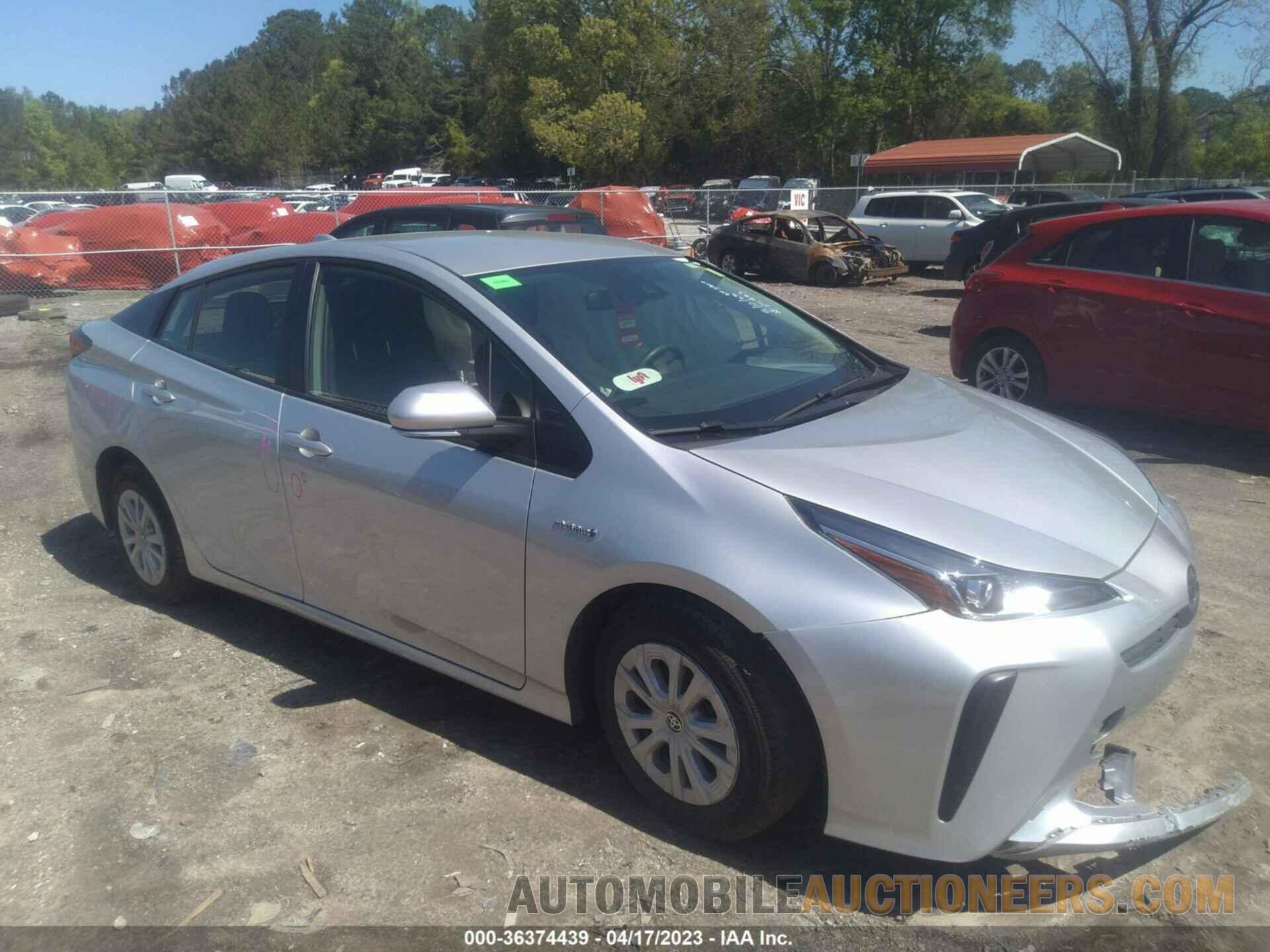 JTDKAMFU3N3172231 TOYOTA PRIUS 2022