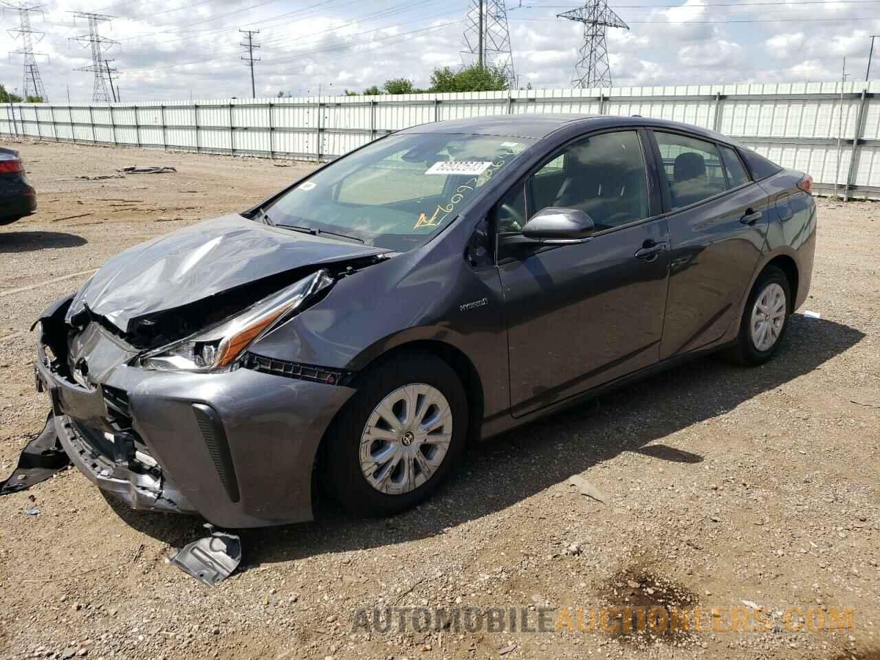 JTDKAMFU3N3173766 TOYOTA PRIUS NIGH 2022