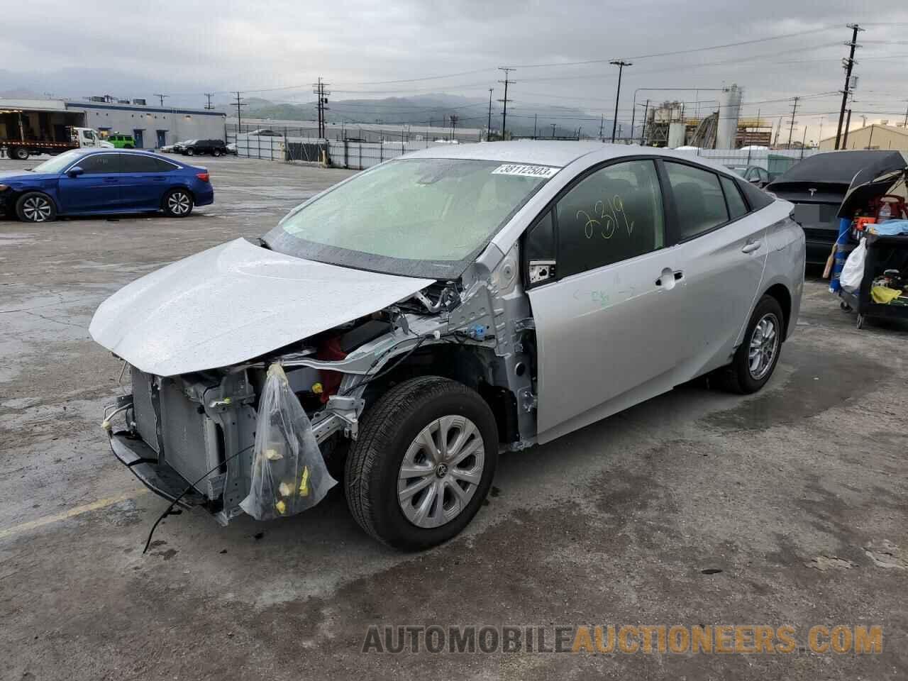 JTDKAMFU3N3177042 TOYOTA PRIUS NIGH 2022