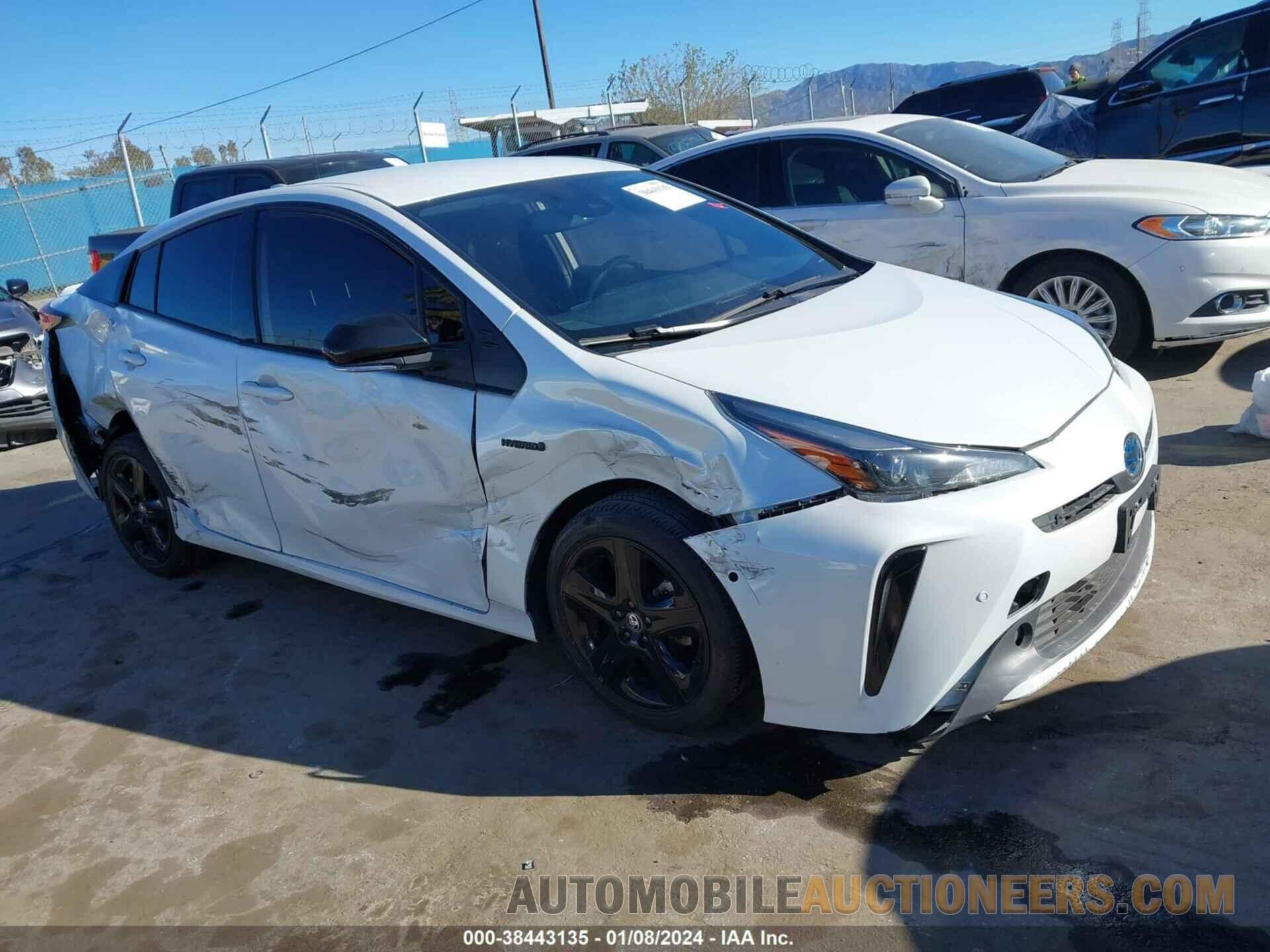 JTDKAMFU4M3129791 TOYOTA PRIUS 2021