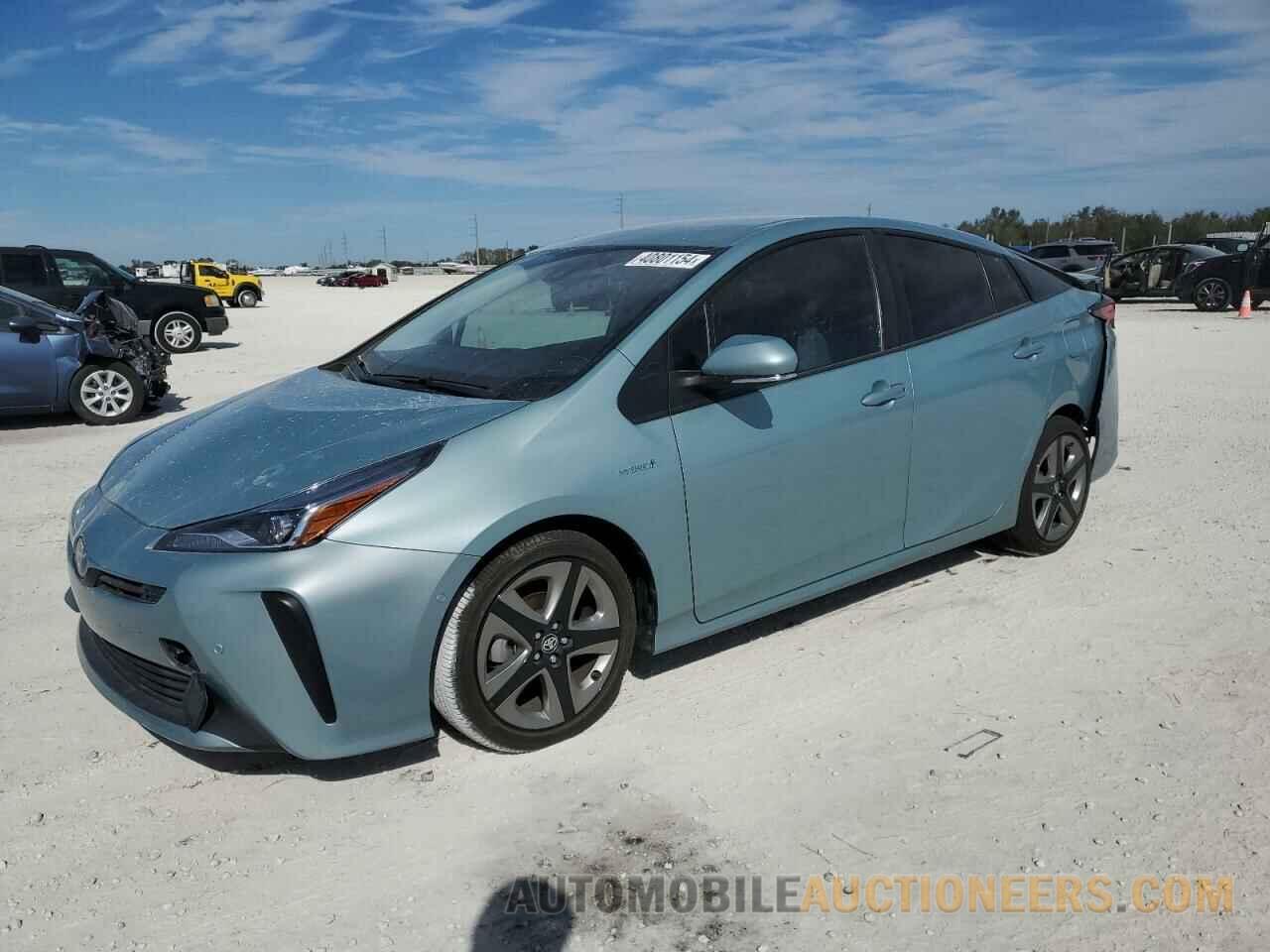 JTDKAMFU4M3133792 TOYOTA PRIUS 2021