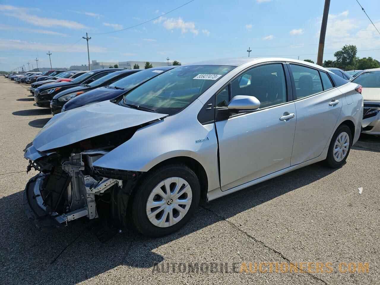 JTDKAMFU4M3146350 TOYOTA PRIUS 2021