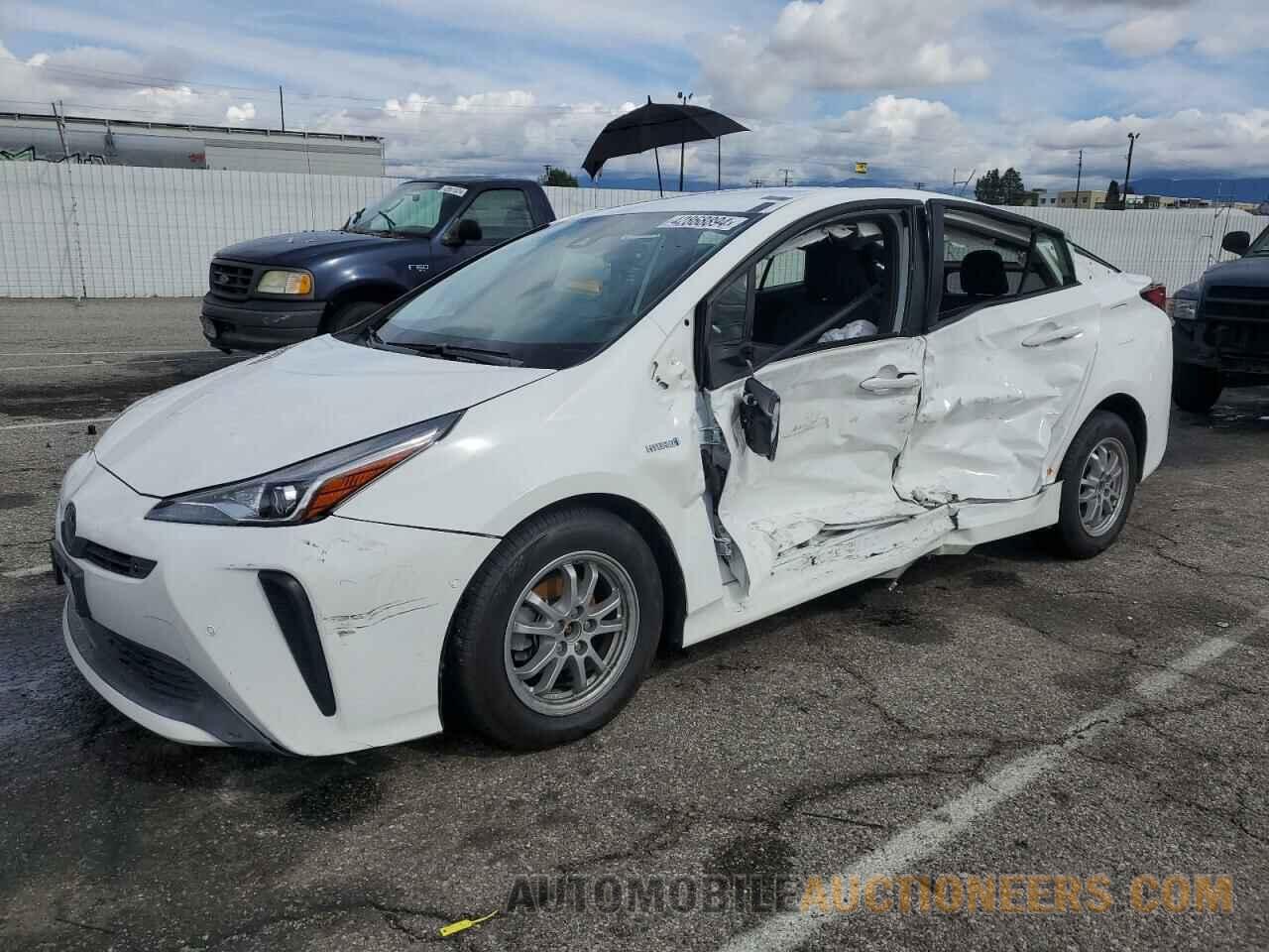 JTDKAMFU4M3146624 TOYOTA PRIUS 2021