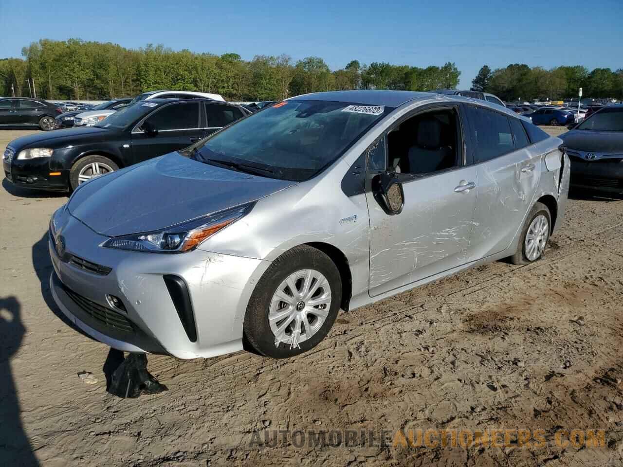 JTDKAMFU4M3147465 TOYOTA PRIUS 2021