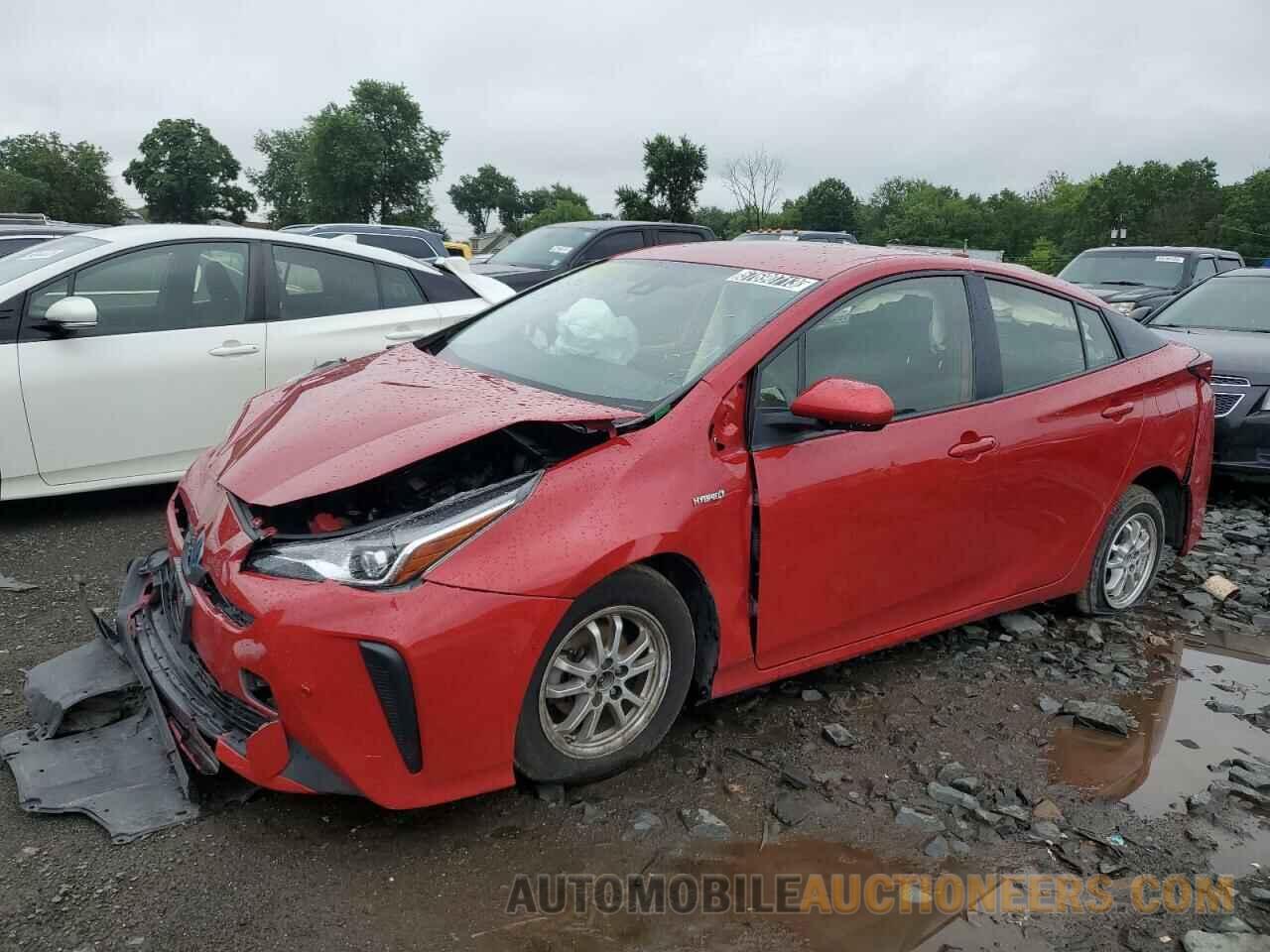 JTDKAMFU4M3147787 TOYOTA PRIUS 2021