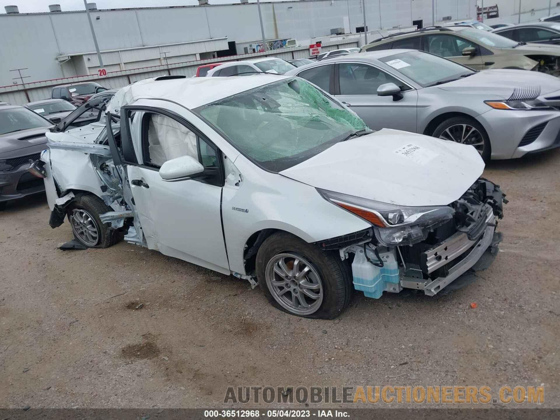 JTDKAMFU4M3151211 TOYOTA PRIUS 2021