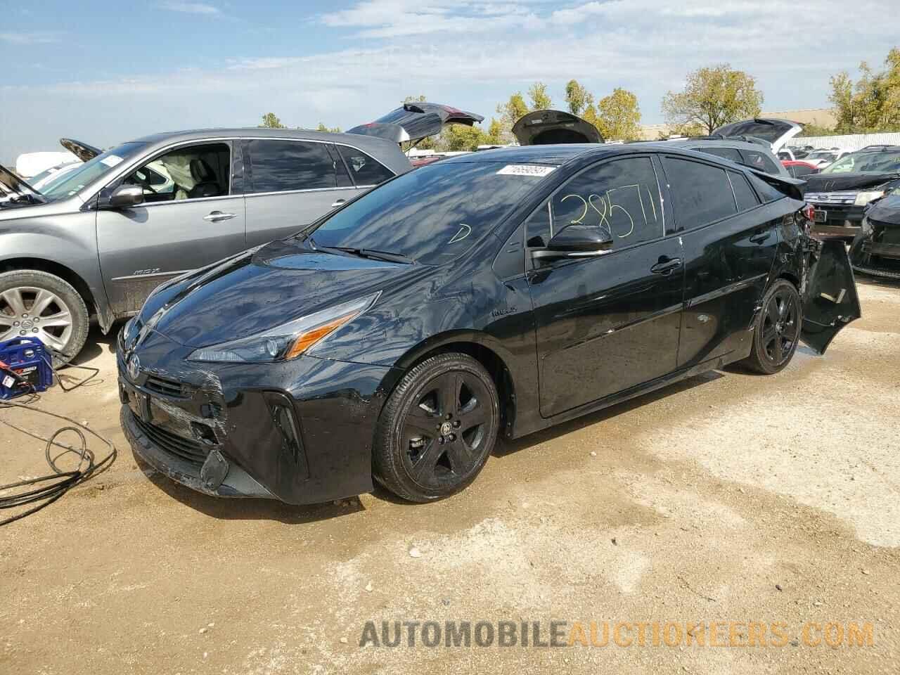 JTDKAMFU4N3167992 TOYOTA PRIUS NIGH 2022