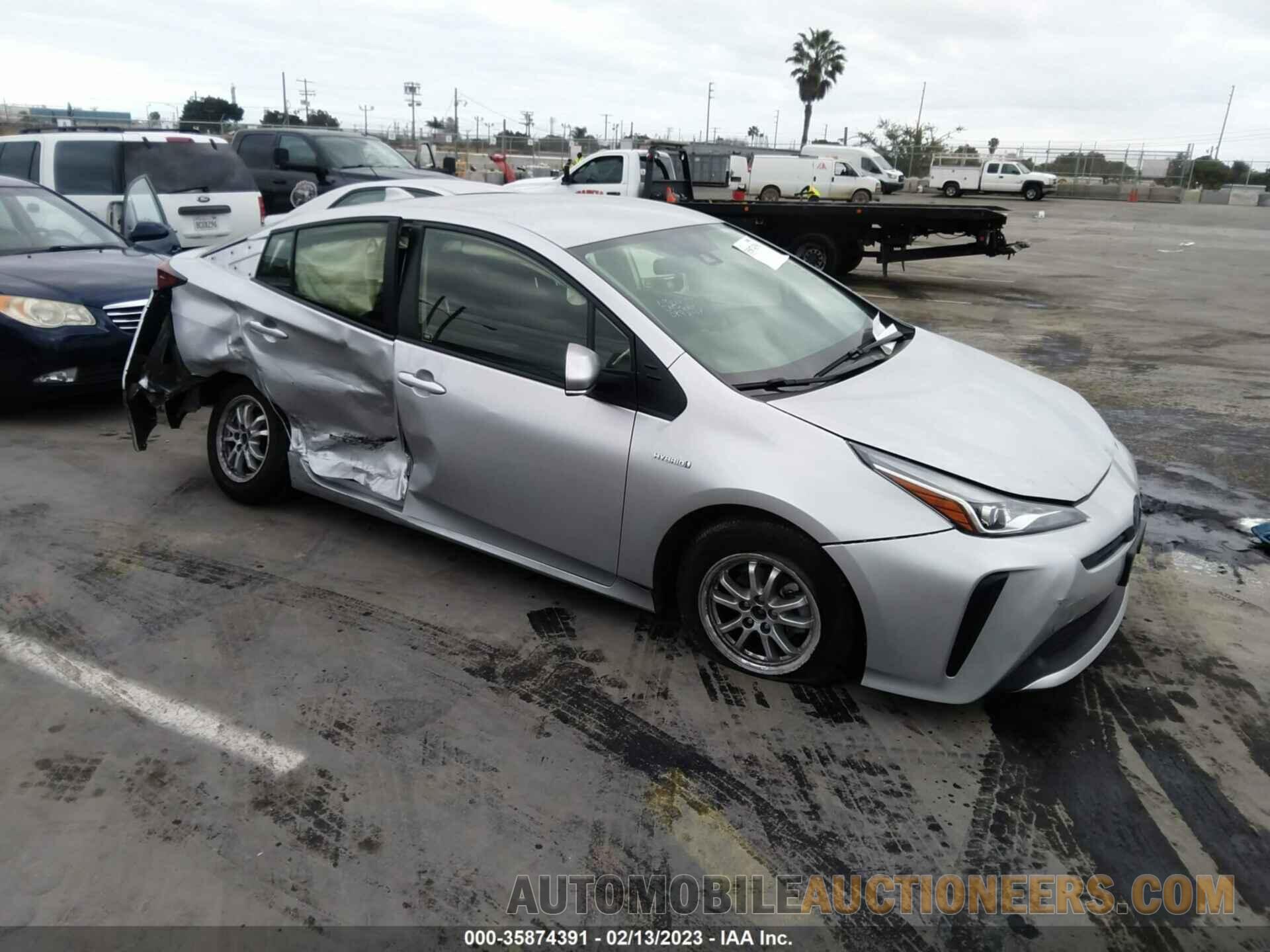 JTDKAMFU5M3133400 TOYOTA PRIUS 2021