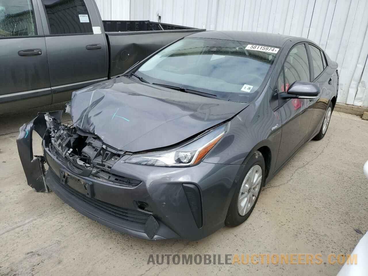 JTDKAMFU5M3135616 TOYOTA PRIUS 2021