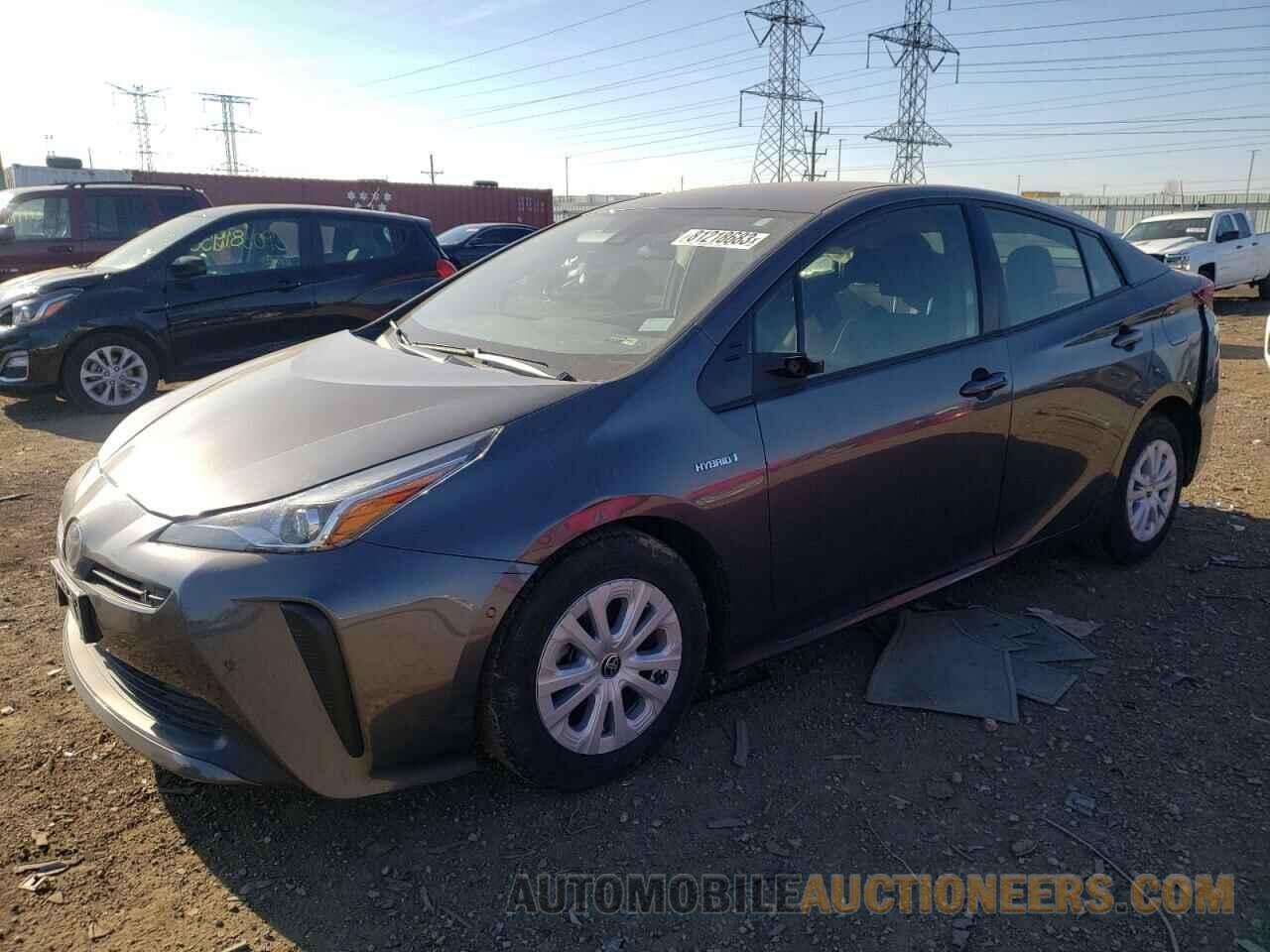 JTDKAMFU5M3138743 TOYOTA PRIUS 2021