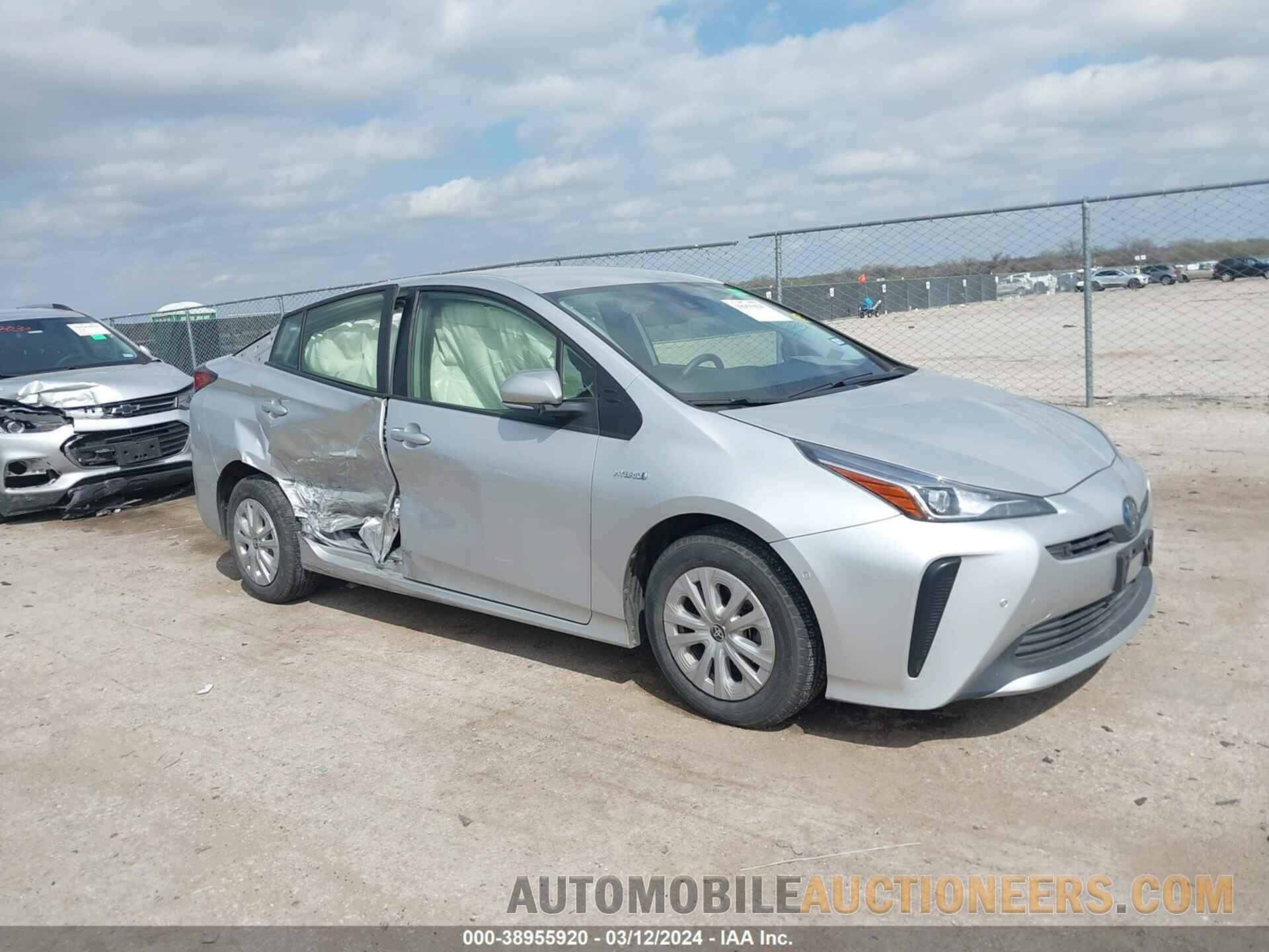 JTDKAMFU5M3140170 TOYOTA PRIUS 2021