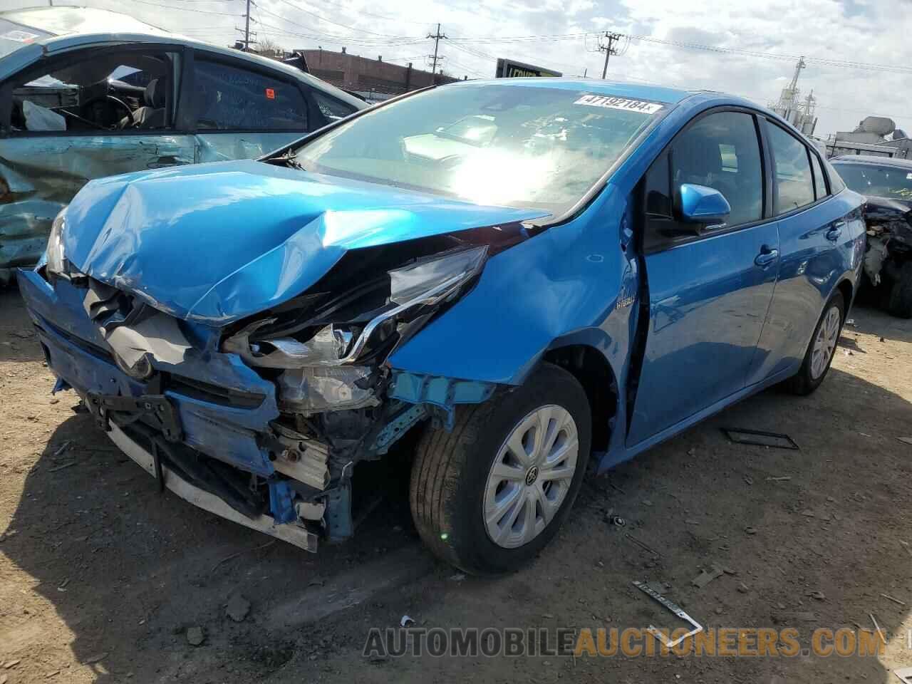 JTDKAMFU5M3140895 TOYOTA PRIUS 2021