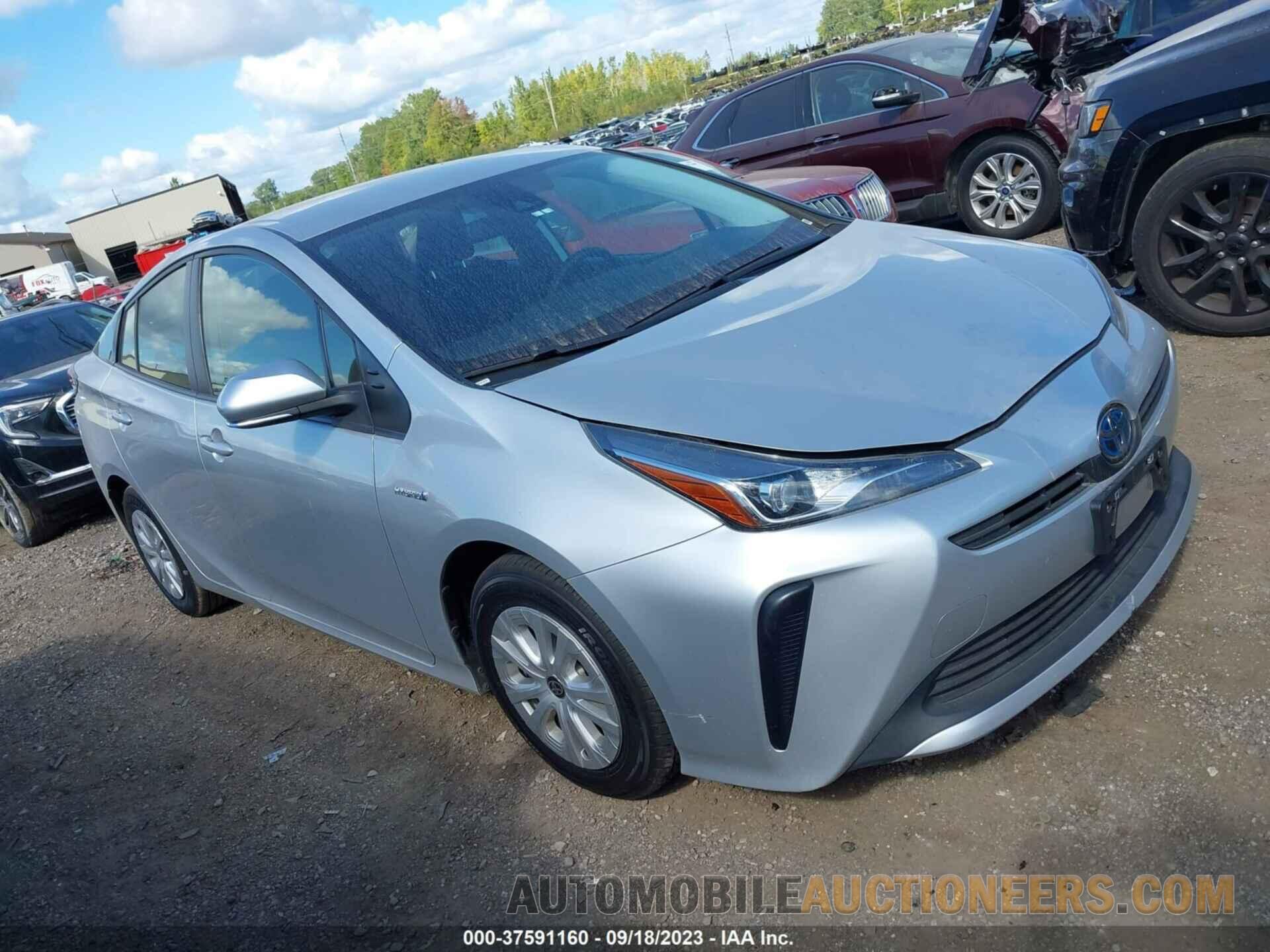 JTDKAMFU5M3141593 TOYOTA PRIUS 2021