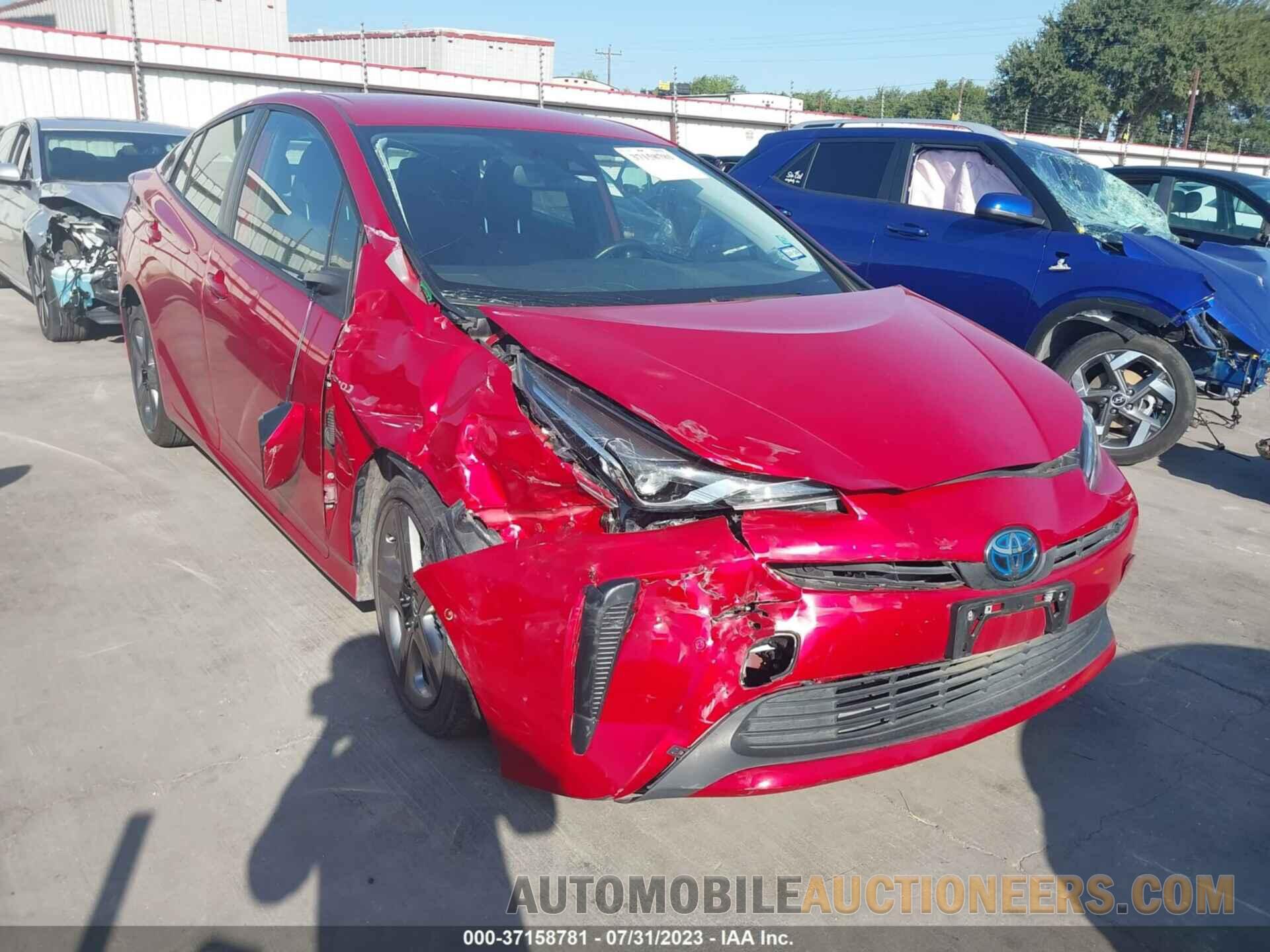 JTDKAMFU5M3142582 TOYOTA PRIUS 2021