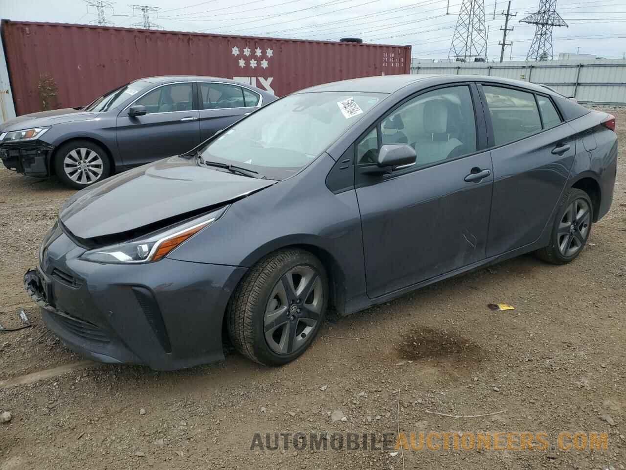 JTDKAMFU5M3147636 TOYOTA PRIUS 2021