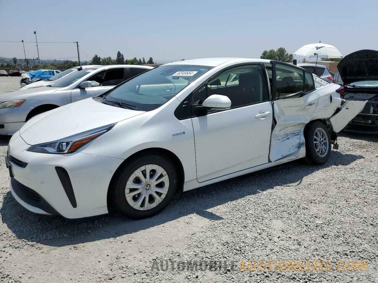 JTDKAMFU5M3148088 TOYOTA PRIUS 2021