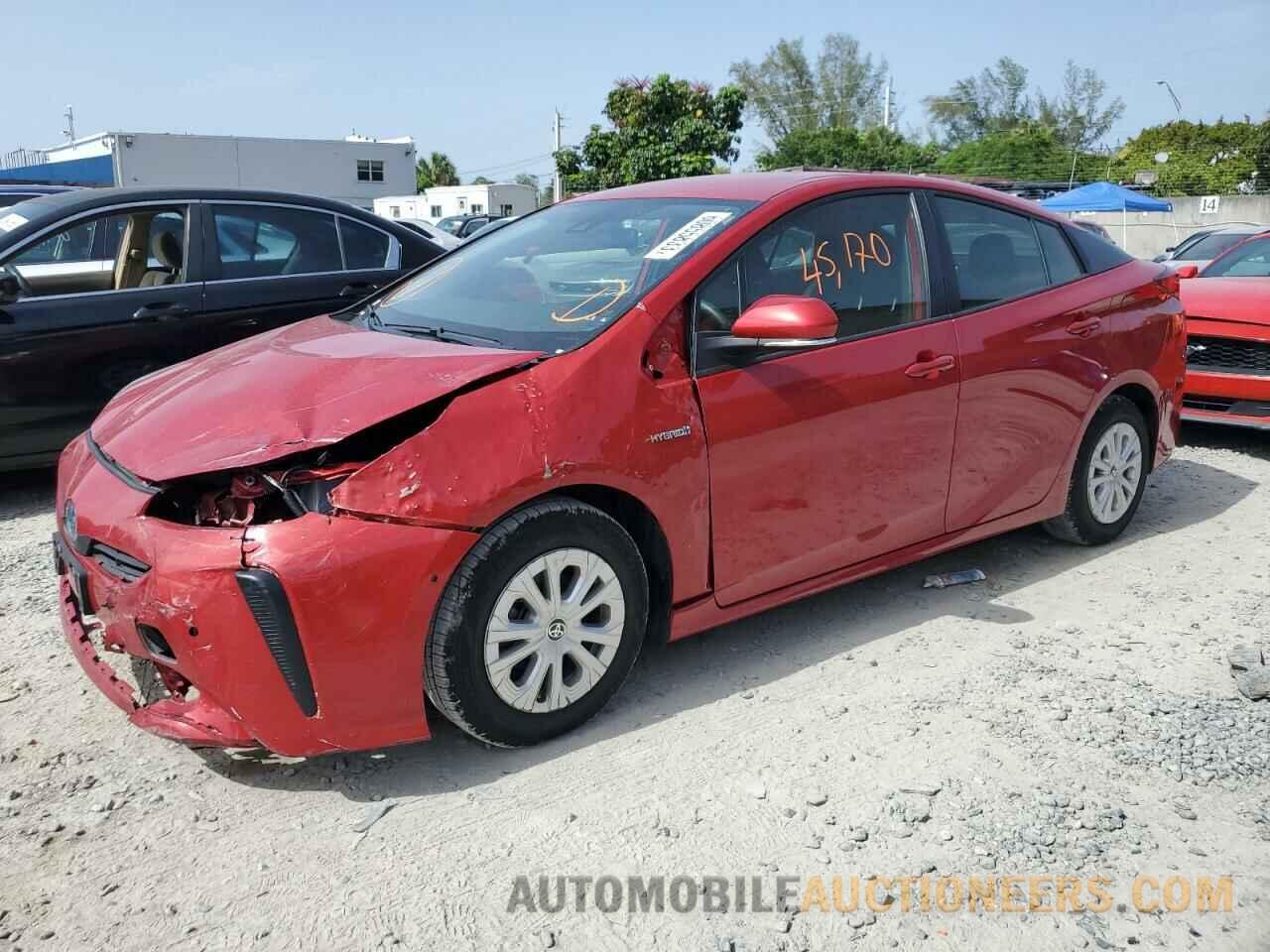 JTDKAMFU5M3151816 TOYOTA PRIUS 2021