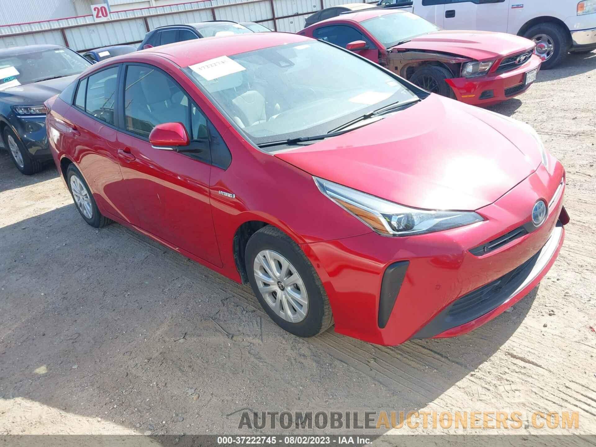 JTDKAMFU5N3163188 TOYOTA PRIUS 2022