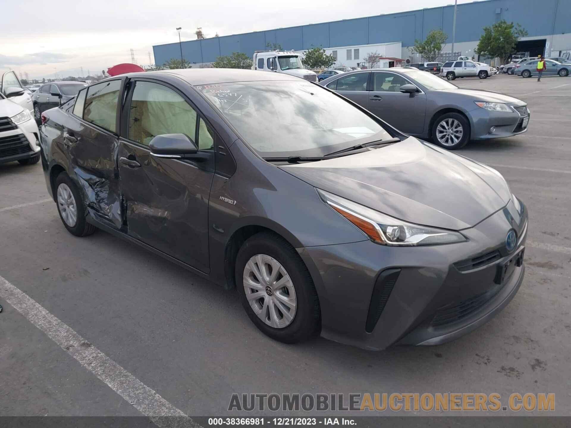 JTDKAMFU5N3174921 TOYOTA PRIUS 2022