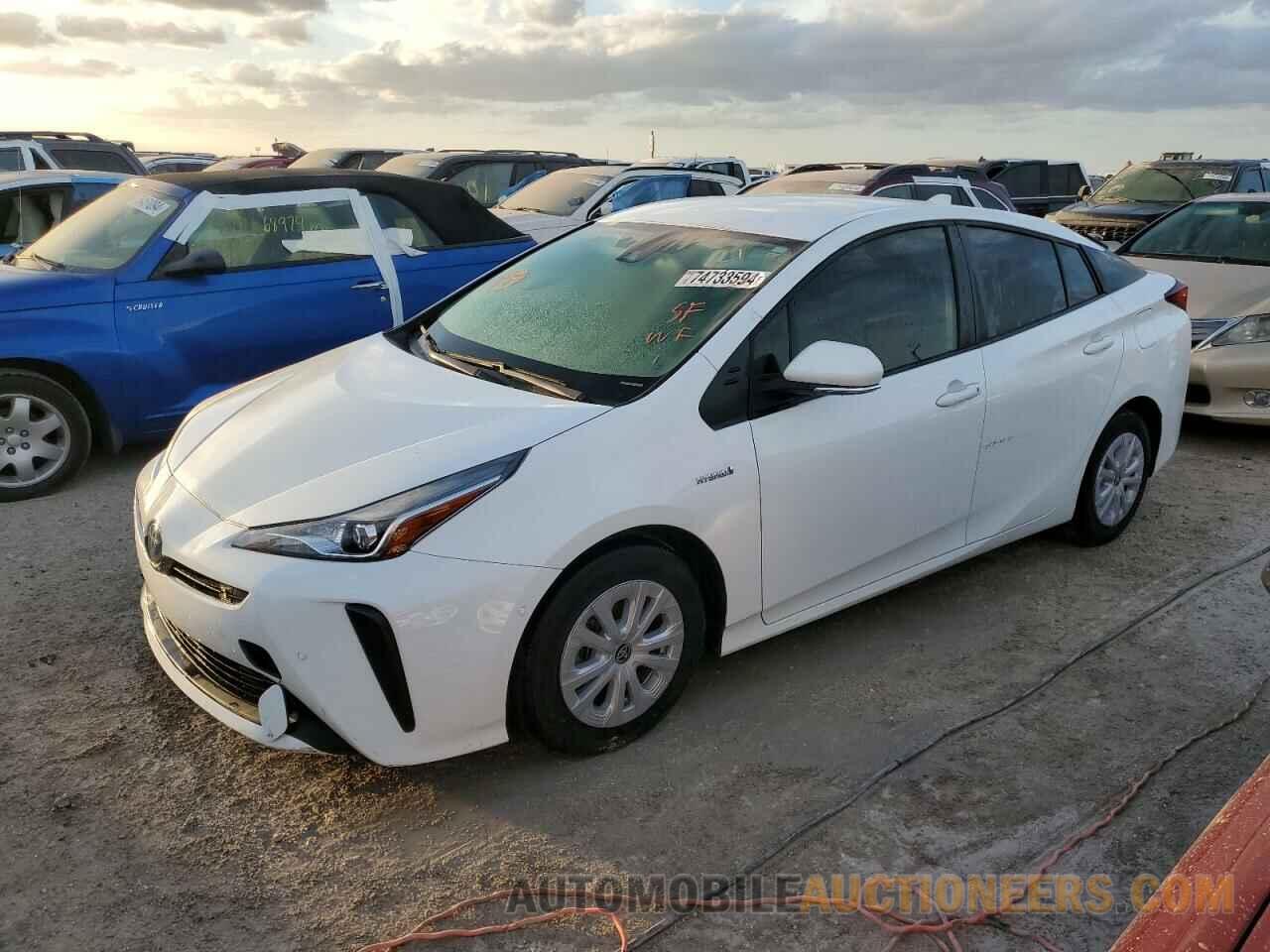 JTDKAMFU5N3182534 TOYOTA PRIUS NIGH 2022