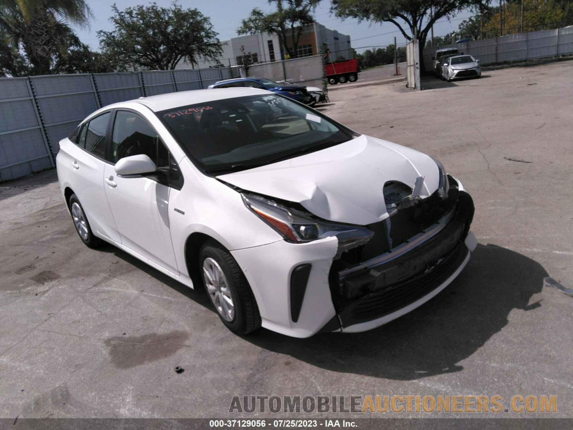 JTDKAMFU5N3182663 TOYOTA PRIUS 2022