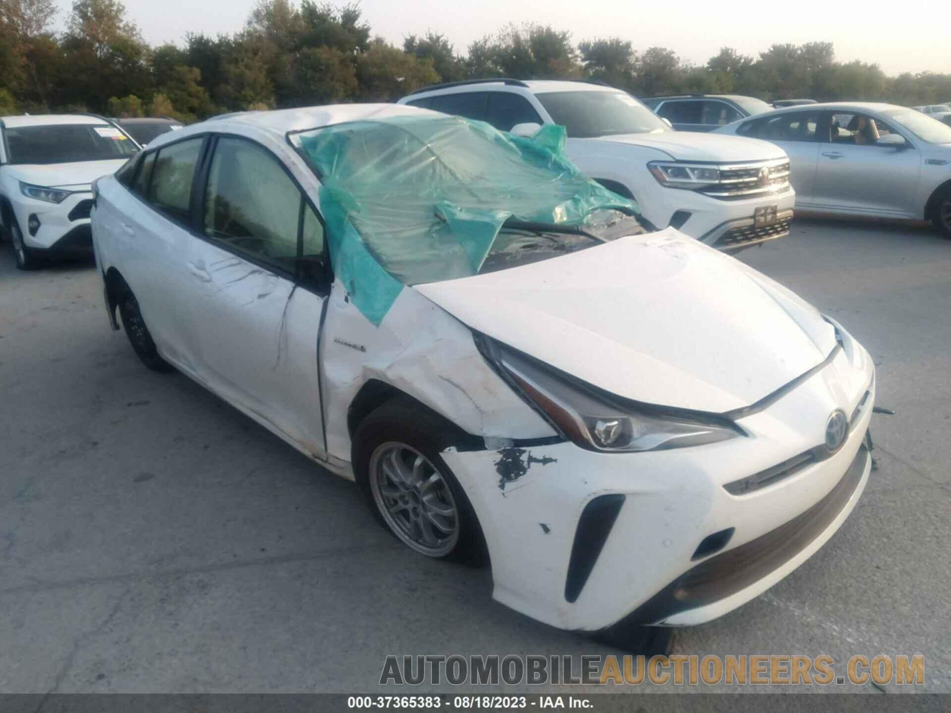 JTDKAMFU5N3187569 TOYOTA PRIUS 2022