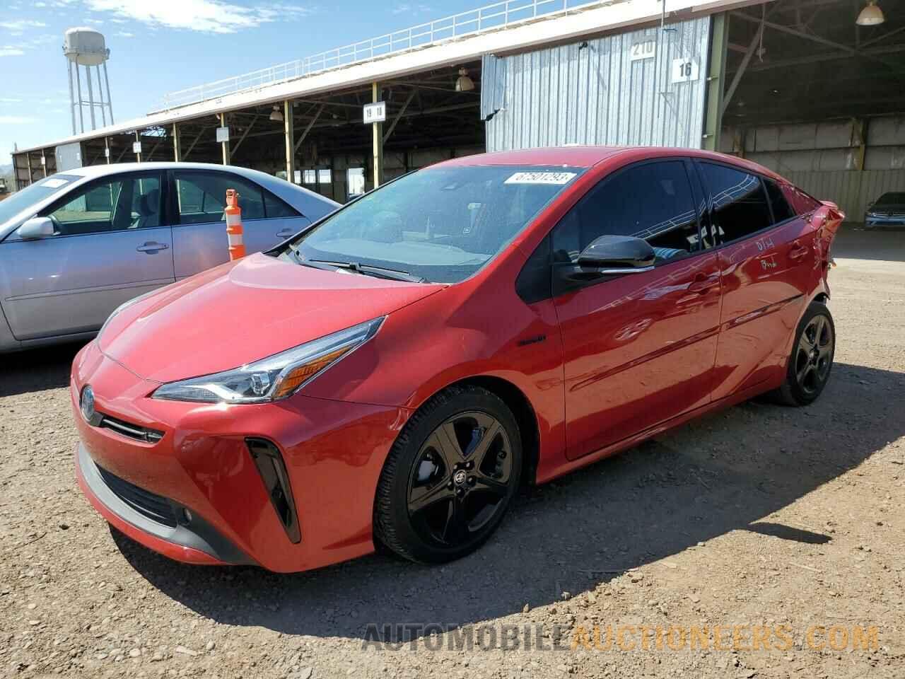 JTDKAMFU6M3128464 TOYOTA PRIUS 2021