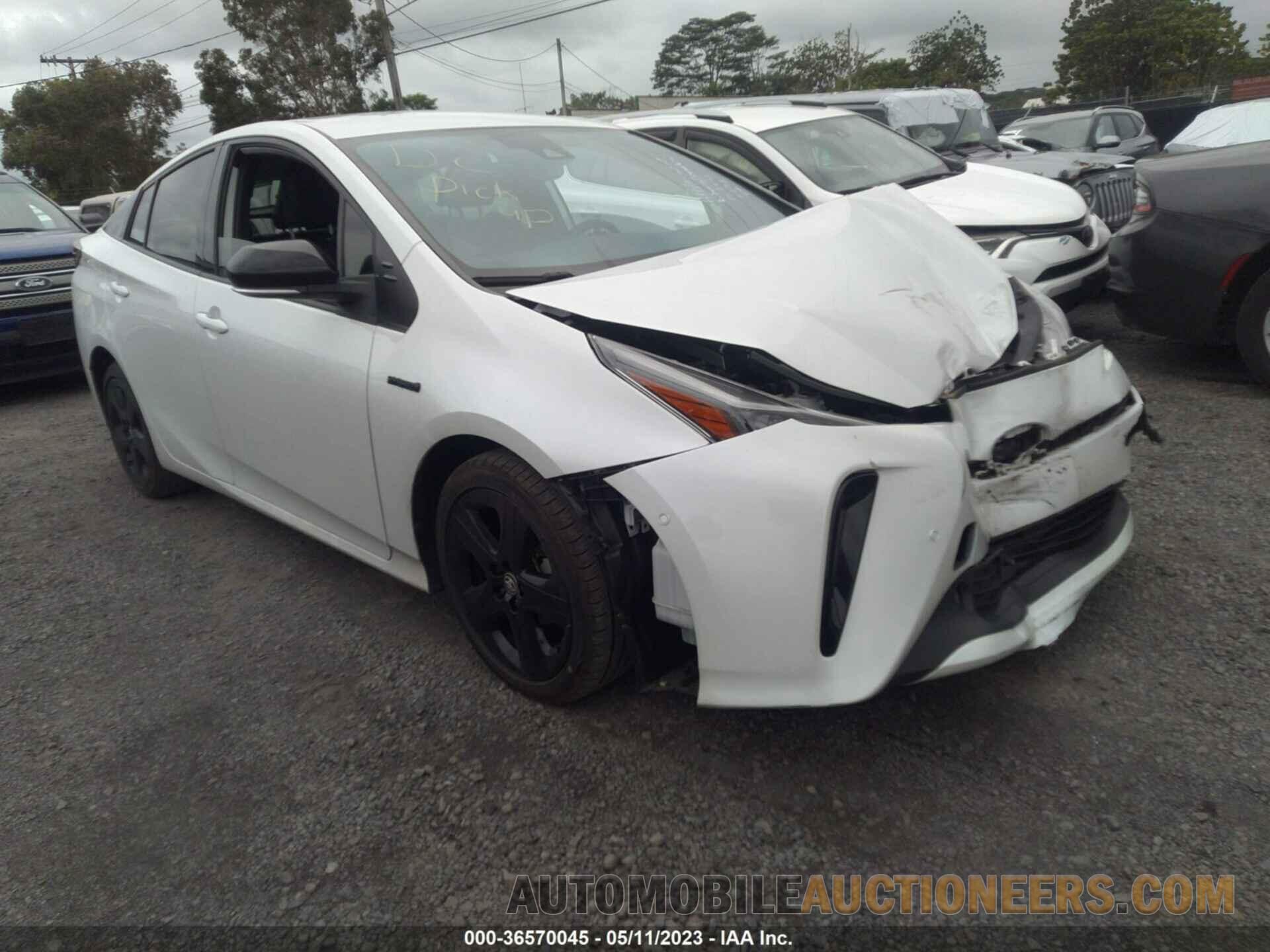 JTDKAMFU6M3128772 TOYOTA PRIUS 2021