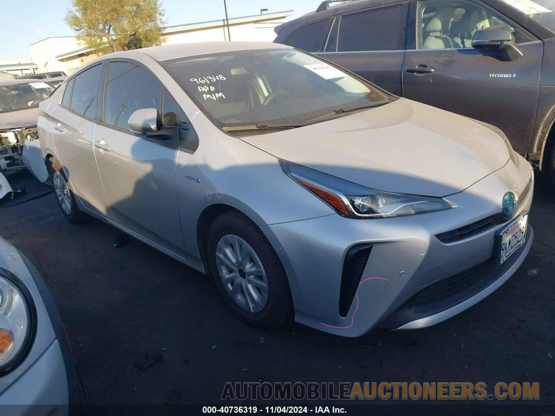 JTDKAMFU6M3131672 TOYOTA PRIUS 2021