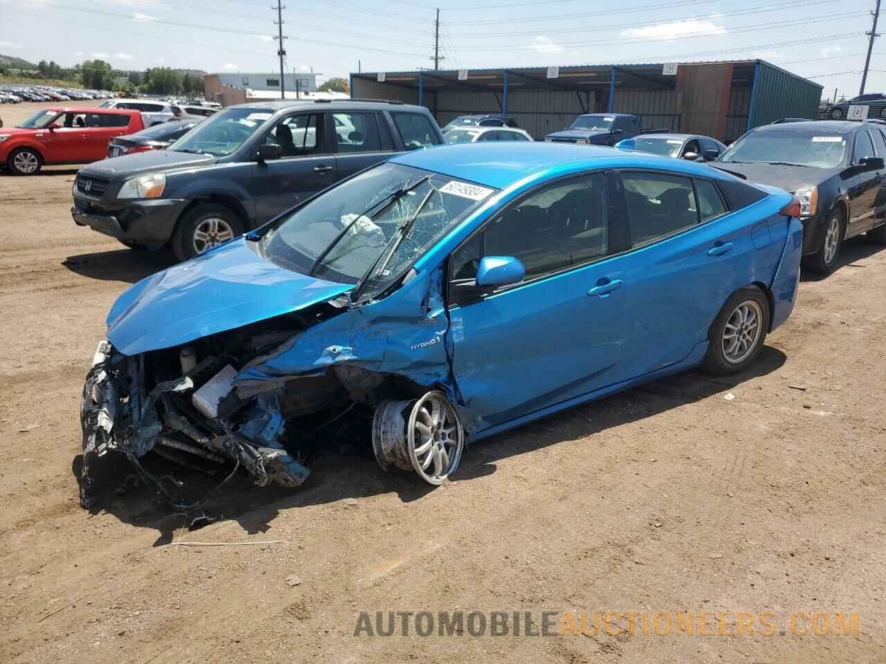 JTDKAMFU6M3132952 TOYOTA PRIUS 2021