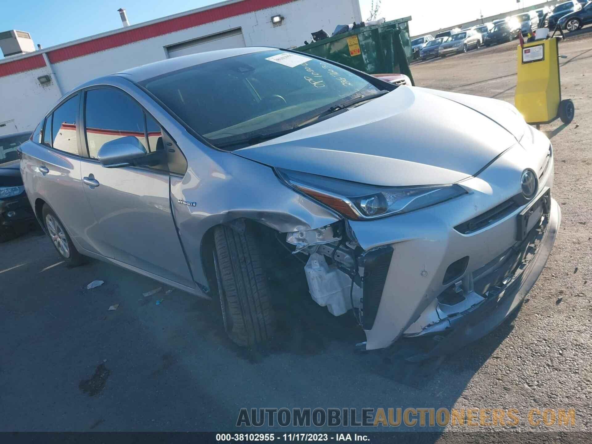 JTDKAMFU6M3140873 TOYOTA PRIUS 2021