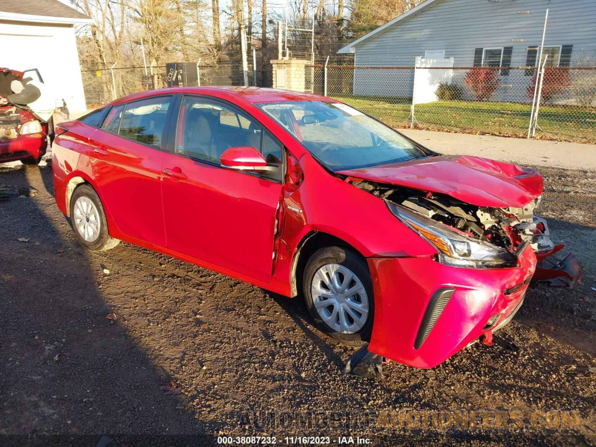 JTDKAMFU6M3144194 TOYOTA PRIUS 2021