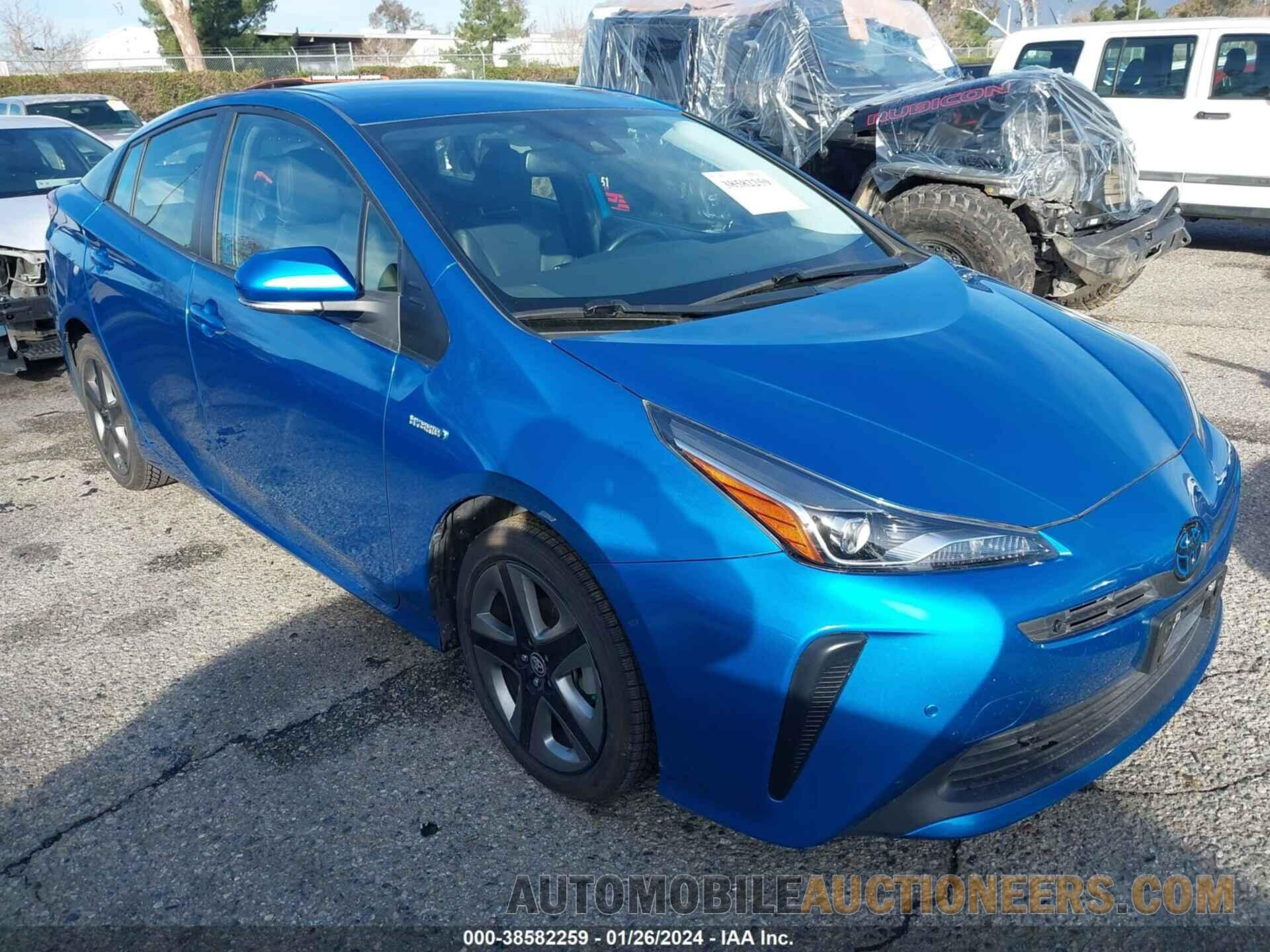 JTDKAMFU6M3145443 TOYOTA PRIUS 2021