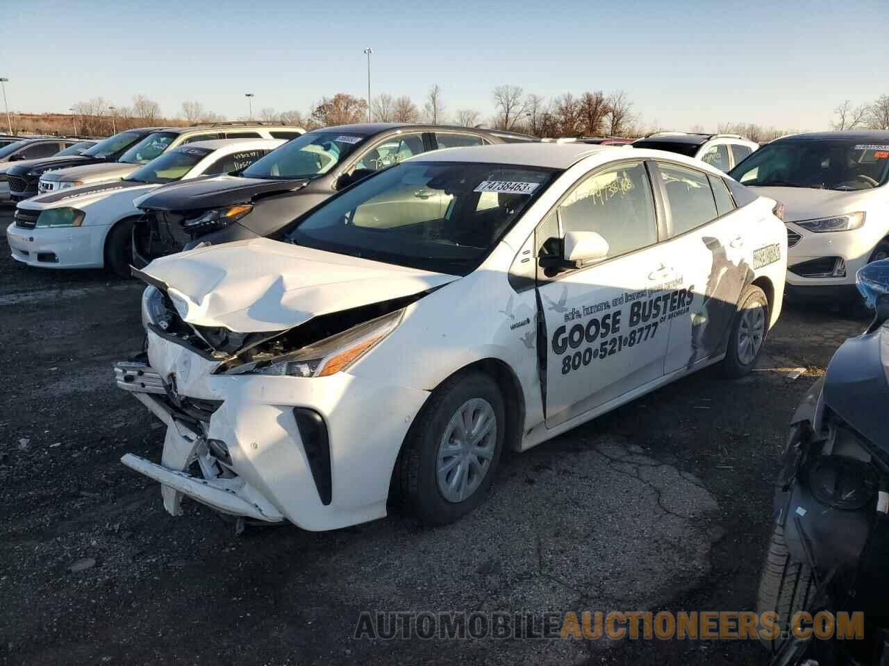 JTDKAMFU6M3145703 TOYOTA PRIUS 2021