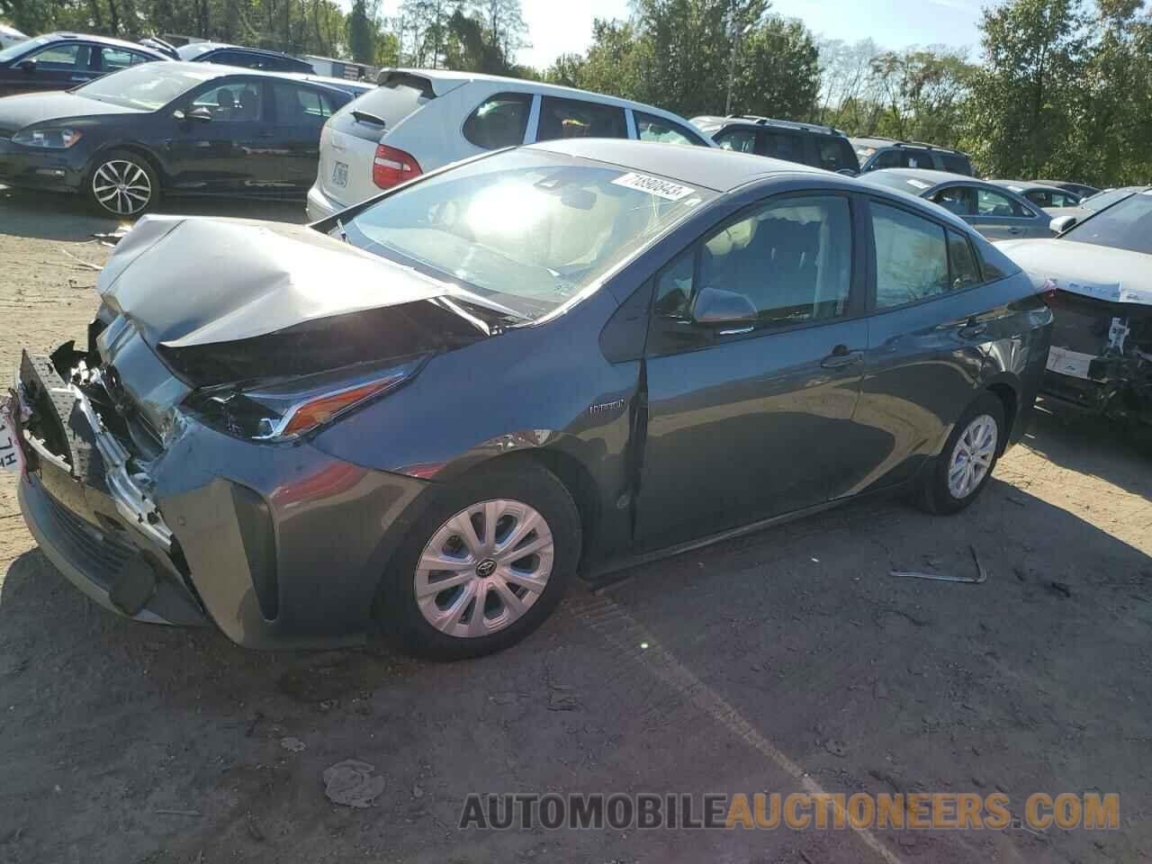 JTDKAMFU6M3152991 TOYOTA PRIUS 2021